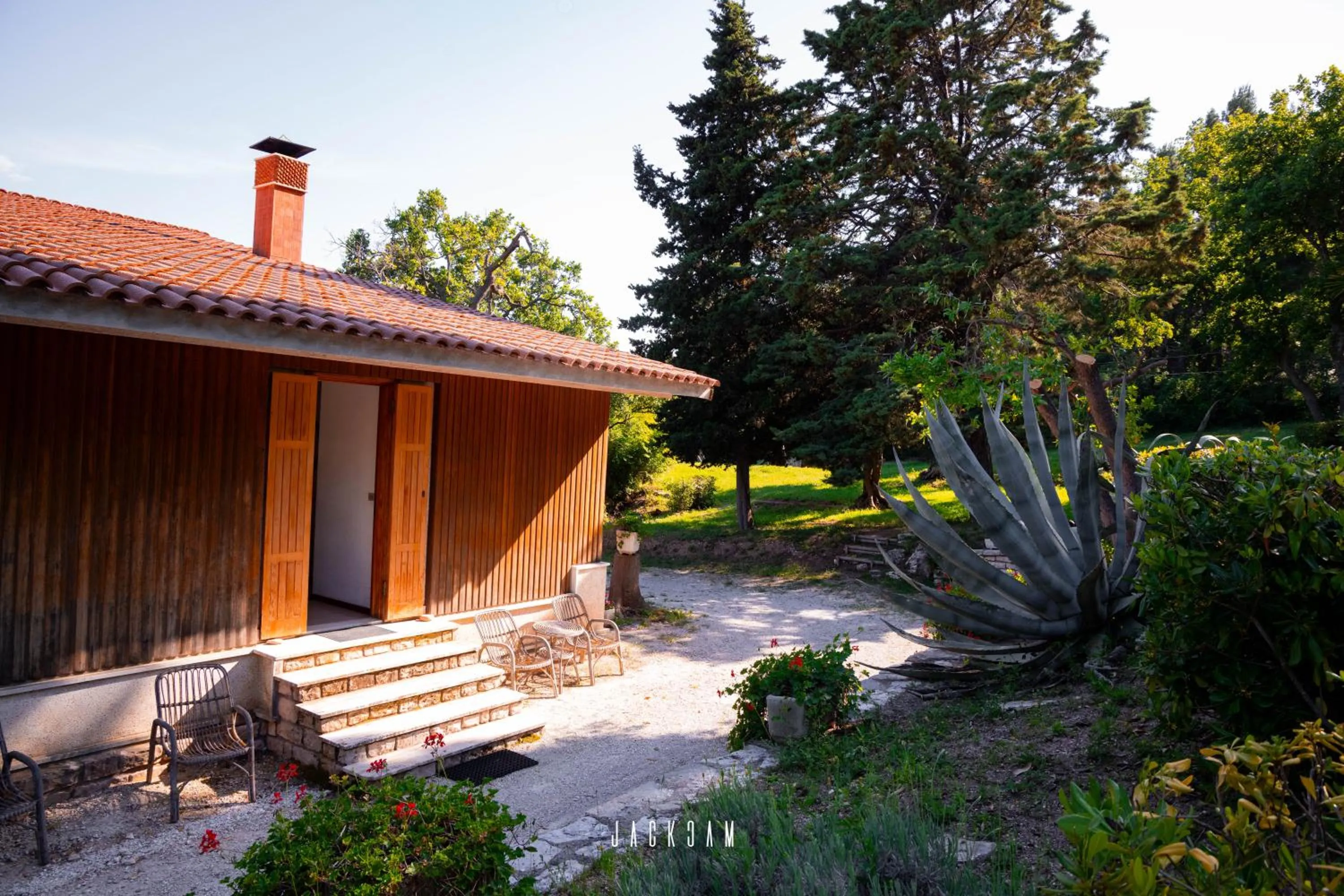 Facade/entrance in Villa Sibilla