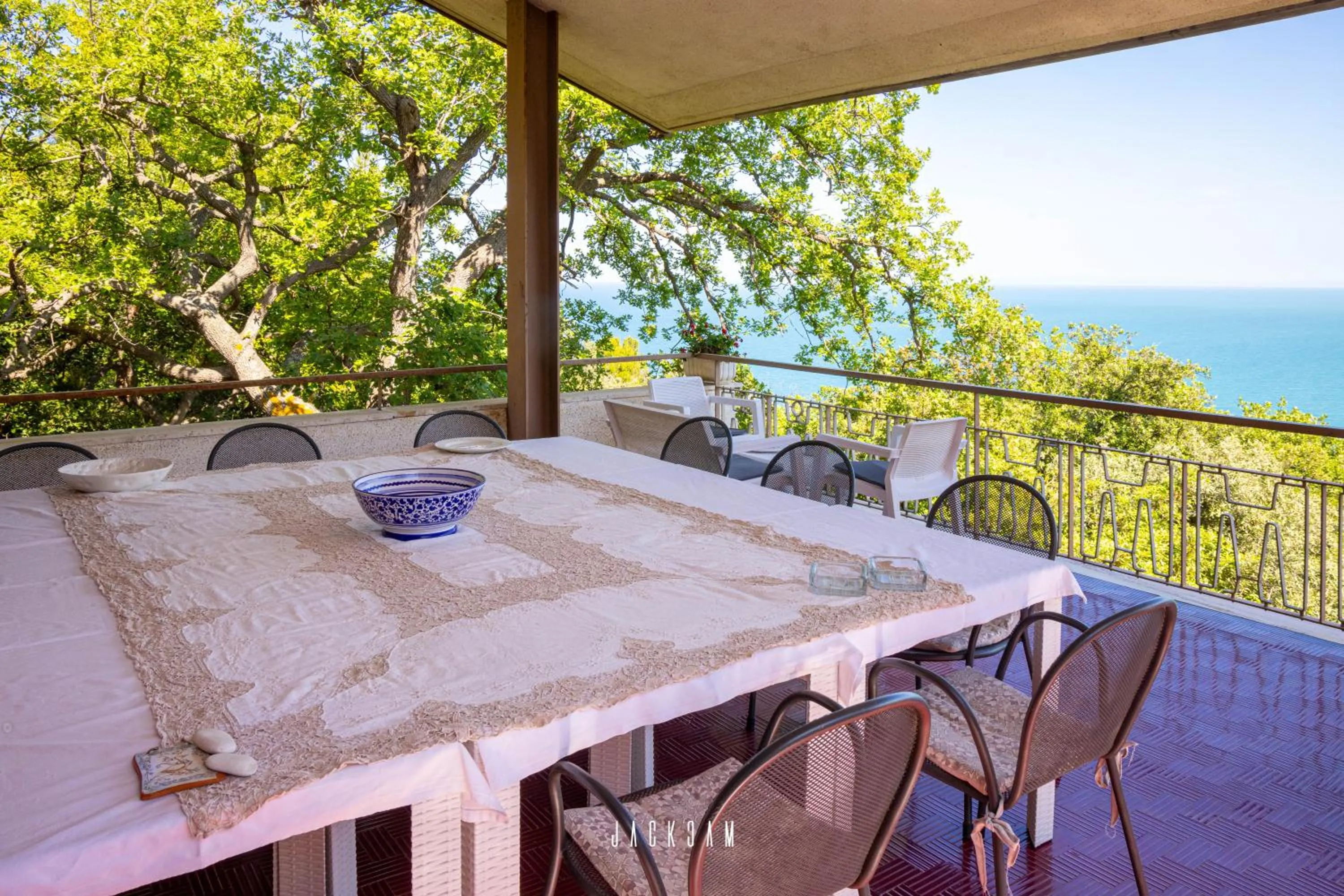 Balcony/Terrace in Villa Sibilla