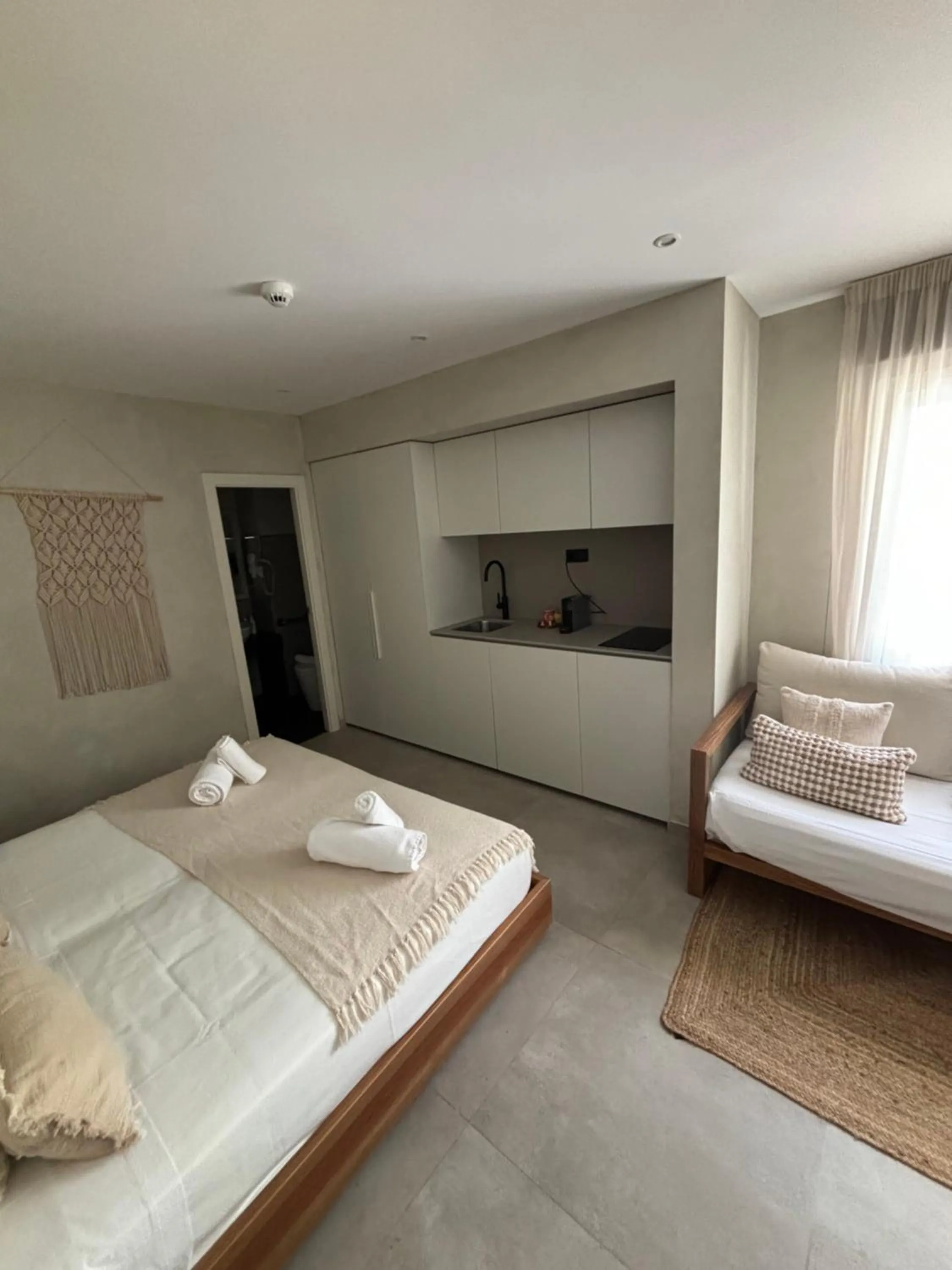 Bed in Boho Suites Formentera