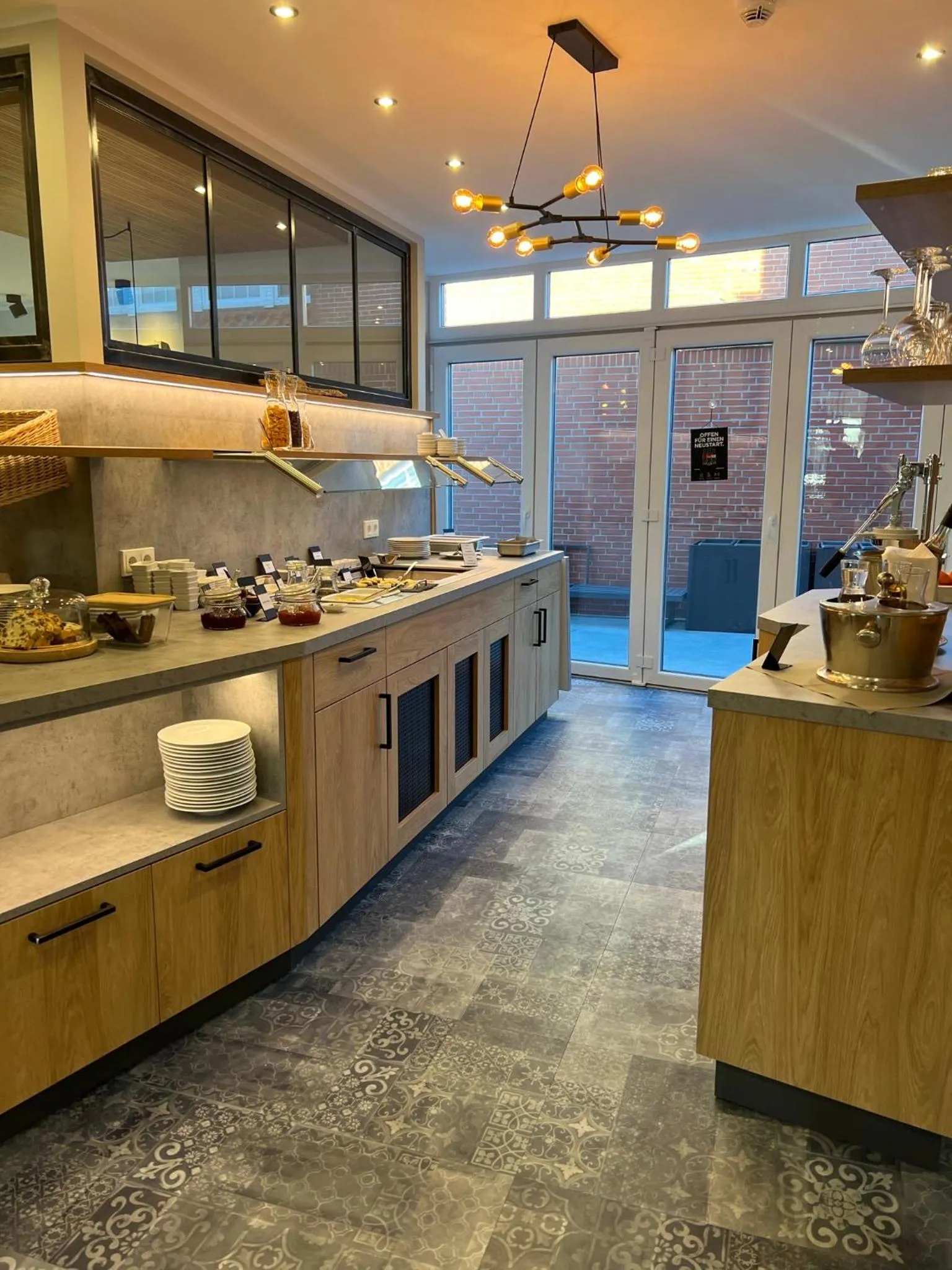 Restaurant/places to eat in Deichhotel Rose