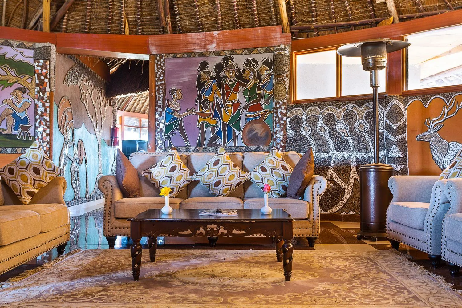 Seating area in Comfort Gardens Sweetwaters