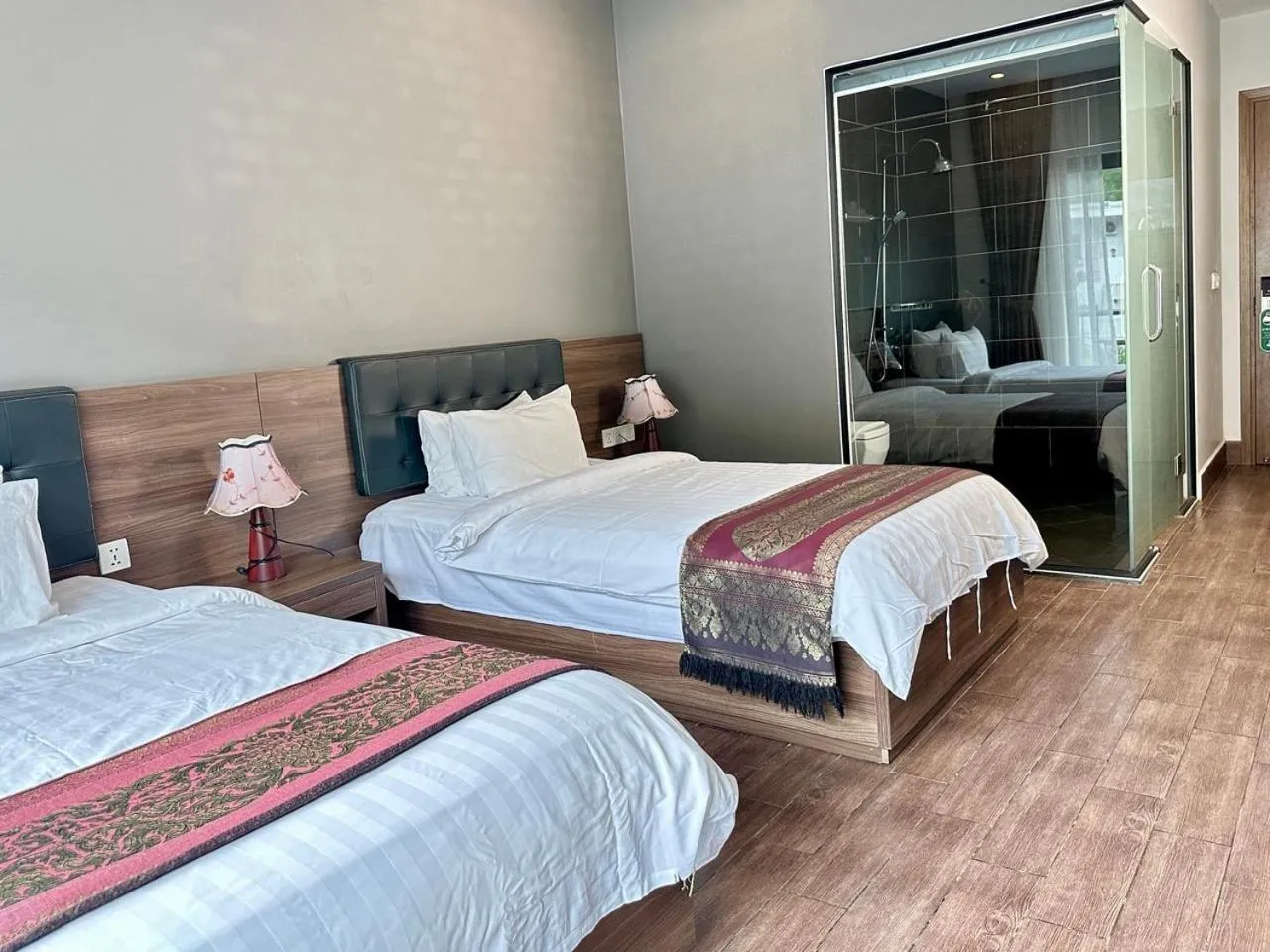 Bed in KEP BAY HOTEL & RESORT