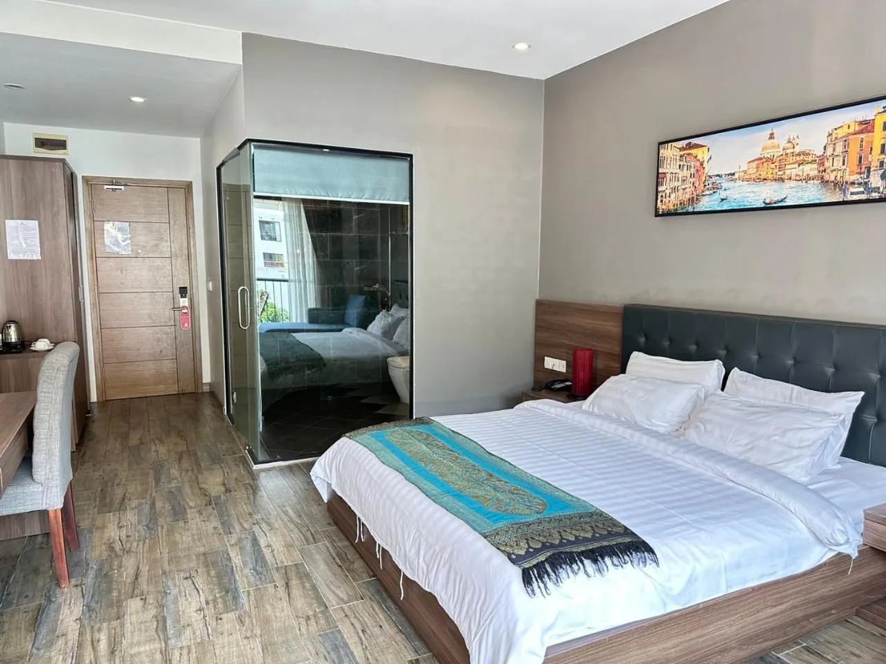 Bed in KEP BAY HOTEL & RESORT