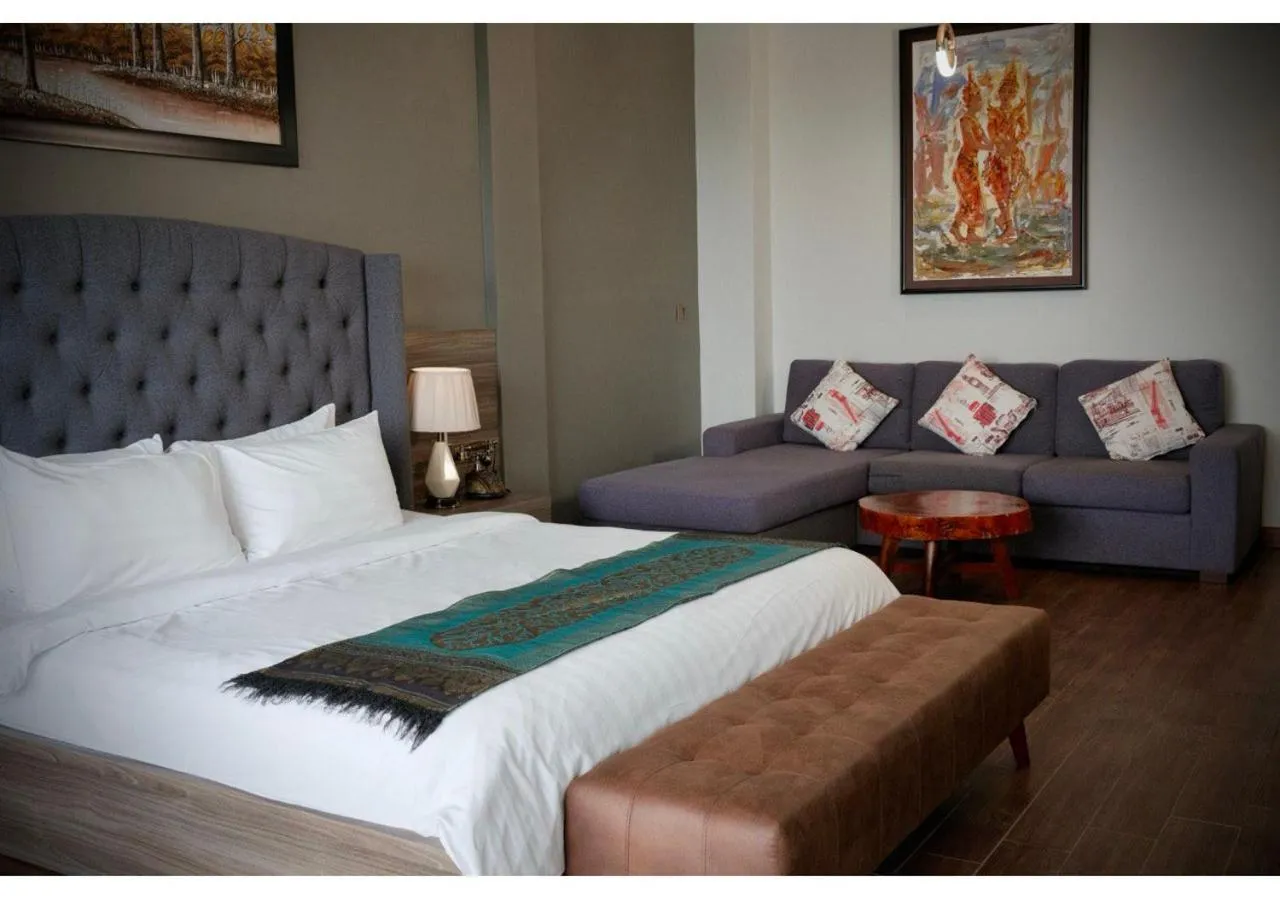 Bed in KEP BAY HOTEL & RESORT