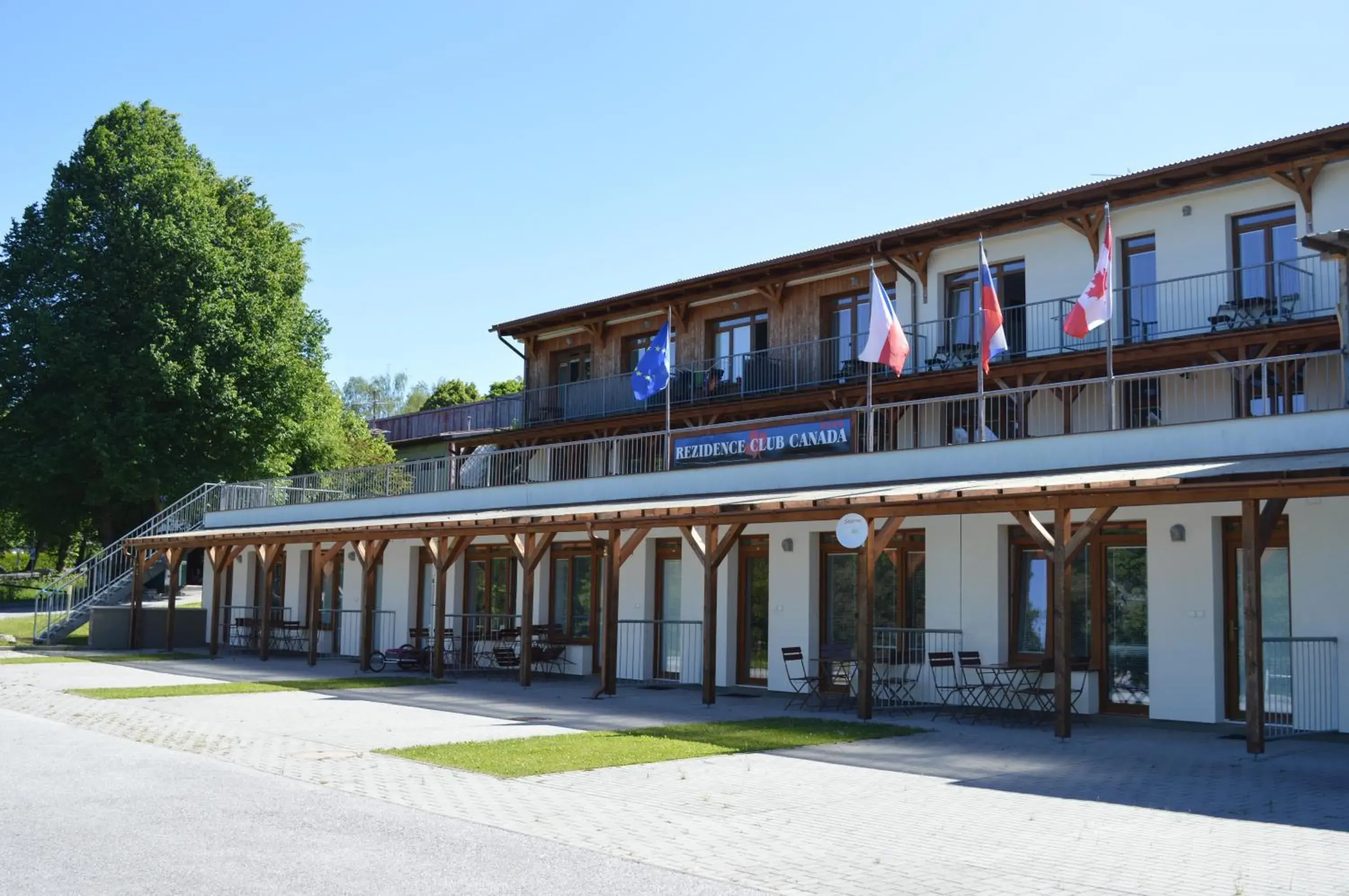 Facade/entrance in Apartmán Pohoda Lipno Facade/entrance in Apartmán Pohoda Lipno