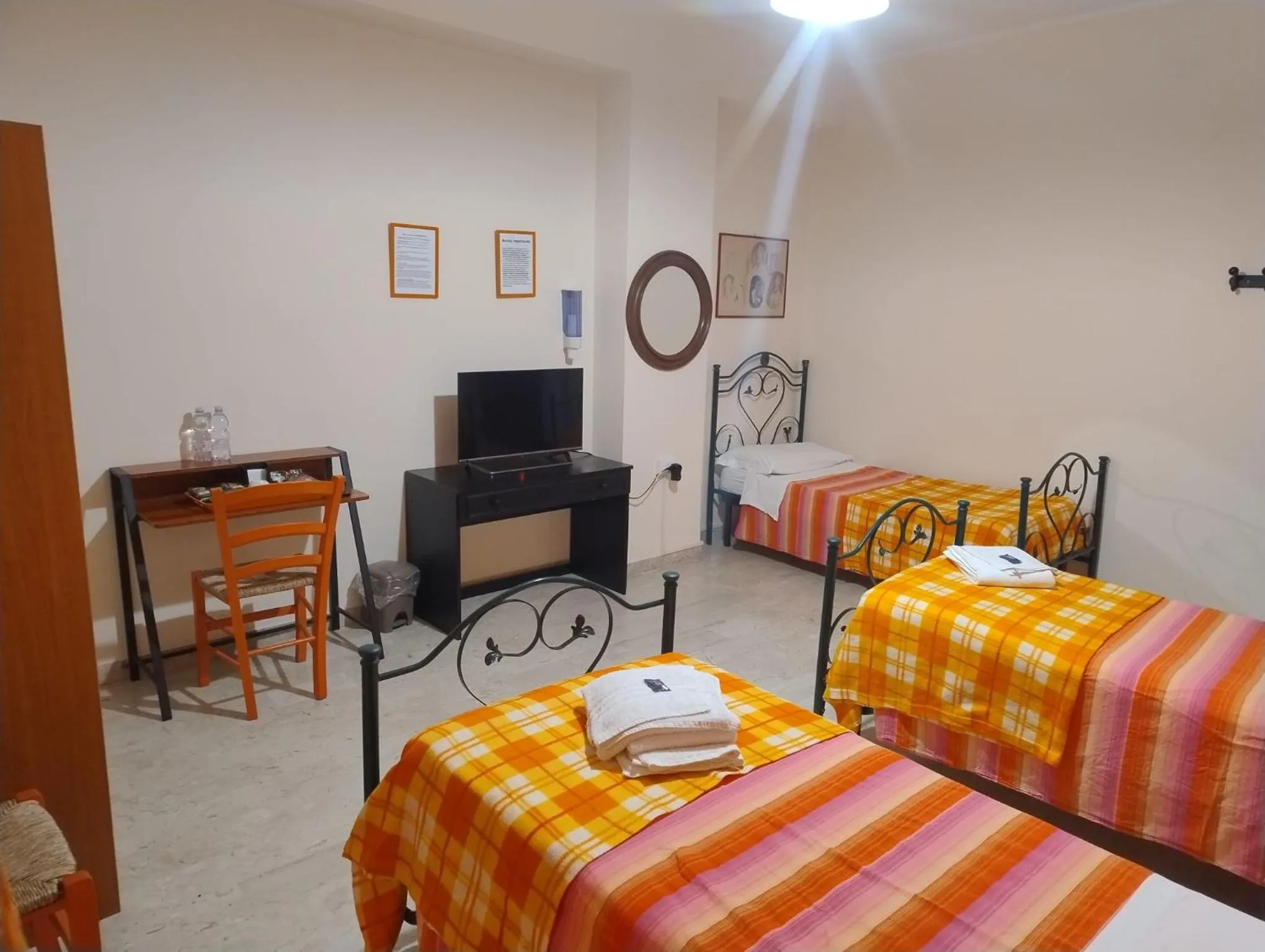 Bedroom, Bed in L'attico affittacamere B&B