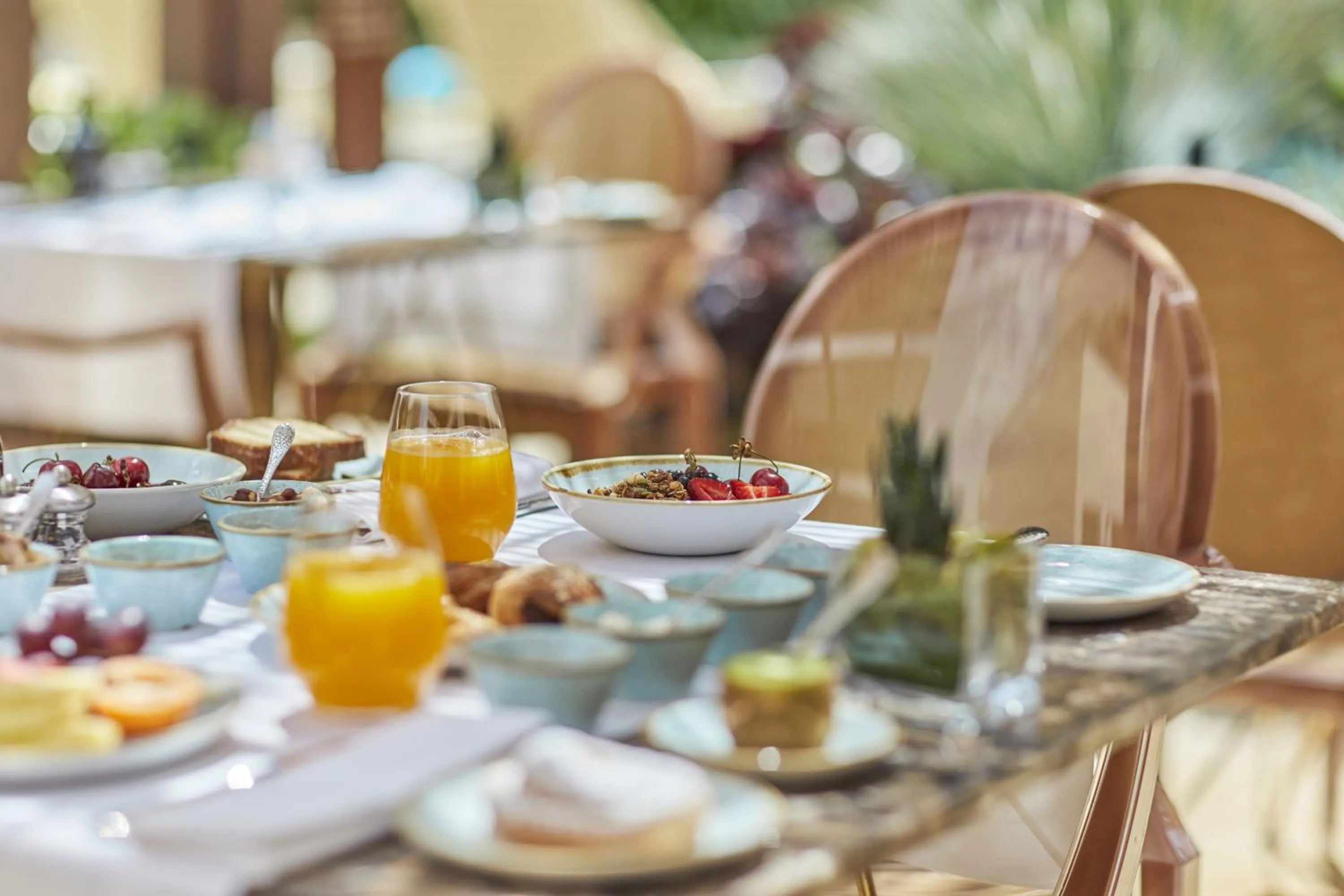 Food and drinks in Sa Creu Nova Petit Palais Art & Spa