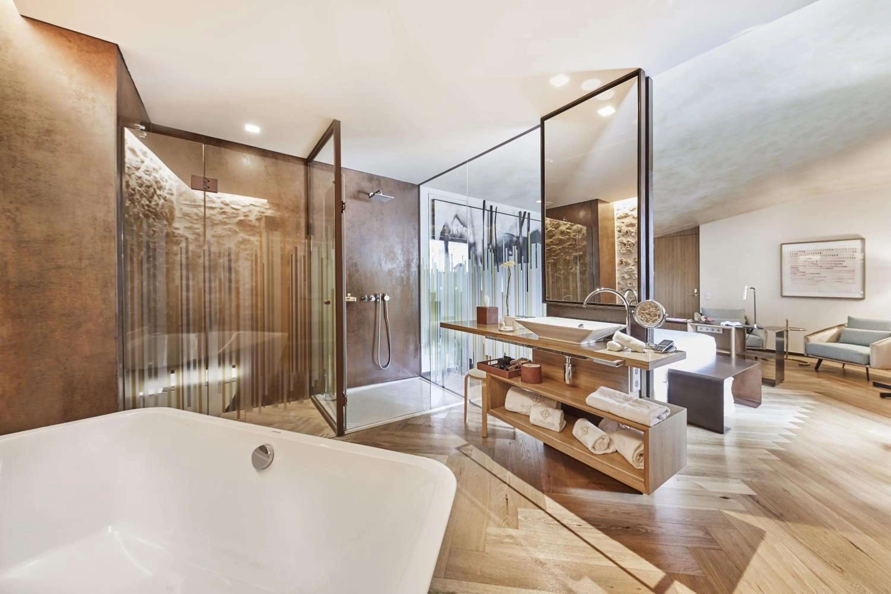 Bathroom in Sa Creu Nova Petit Palais Art & Spa