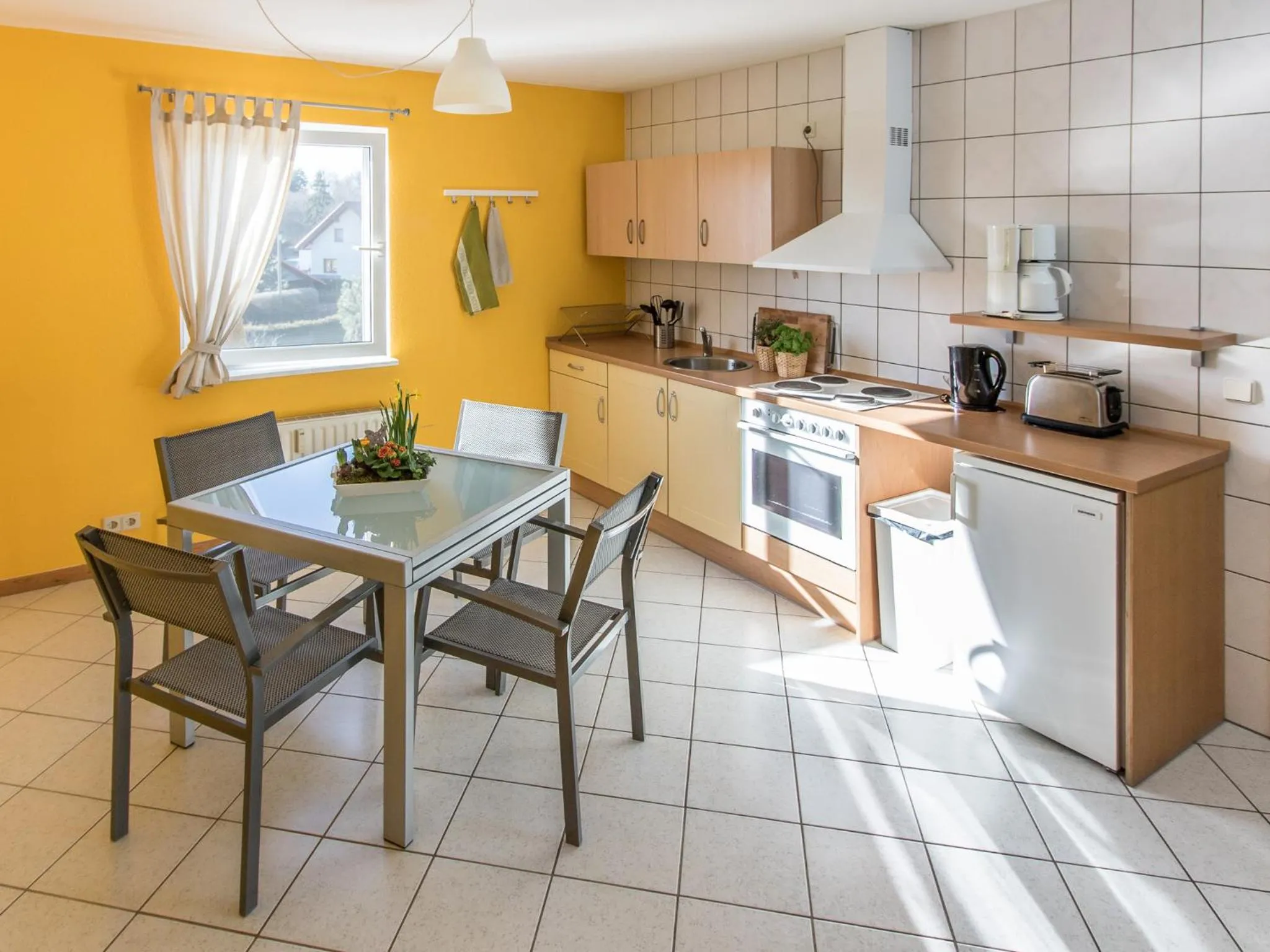 Kitchen or kitchenette in Pension Molsdorf