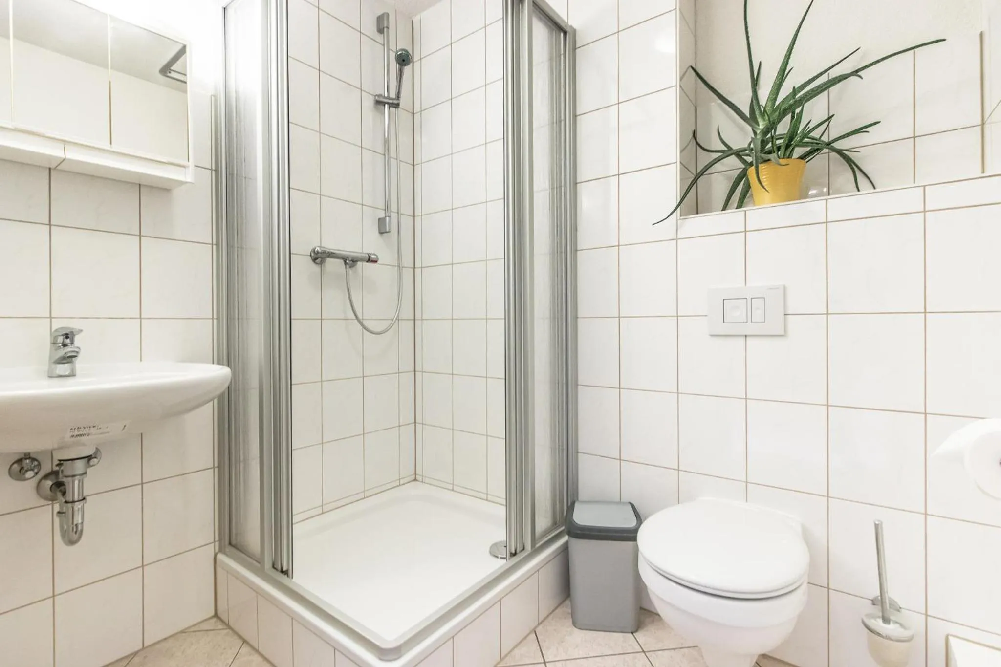 Shower in Pension Molsdorf