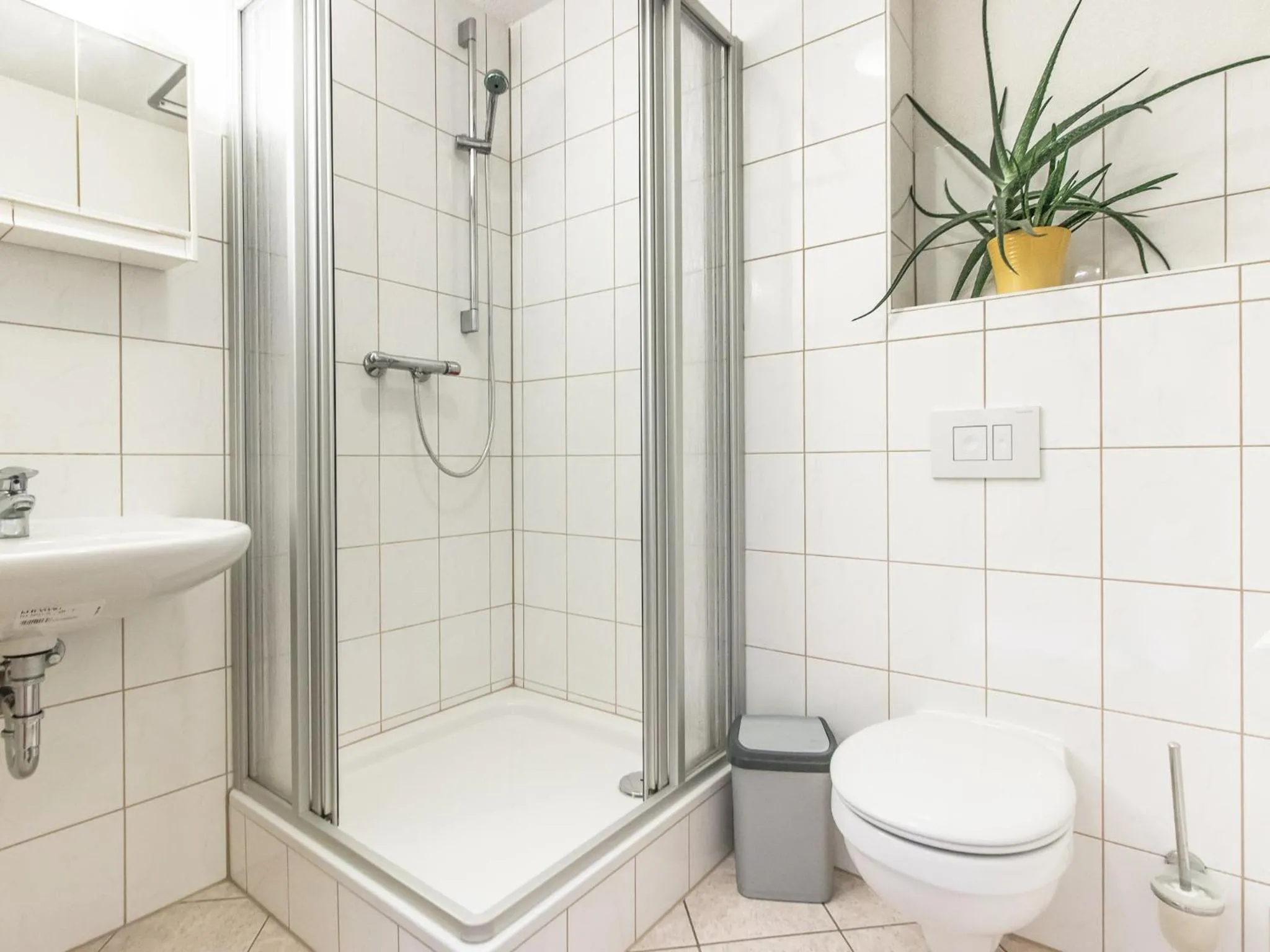 Shower in Pension Molsdorf