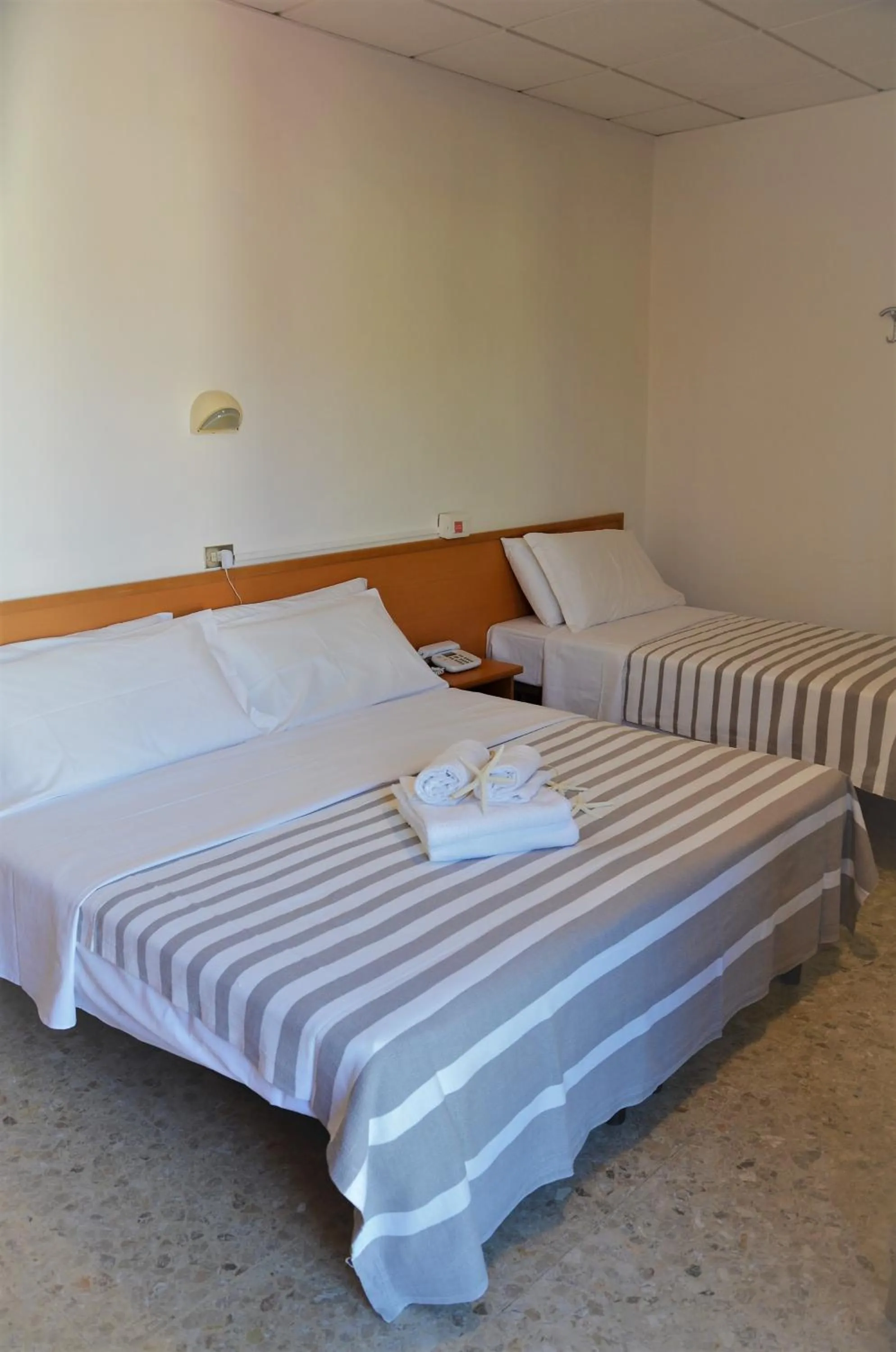 Bed in Hotel Villa Paolina