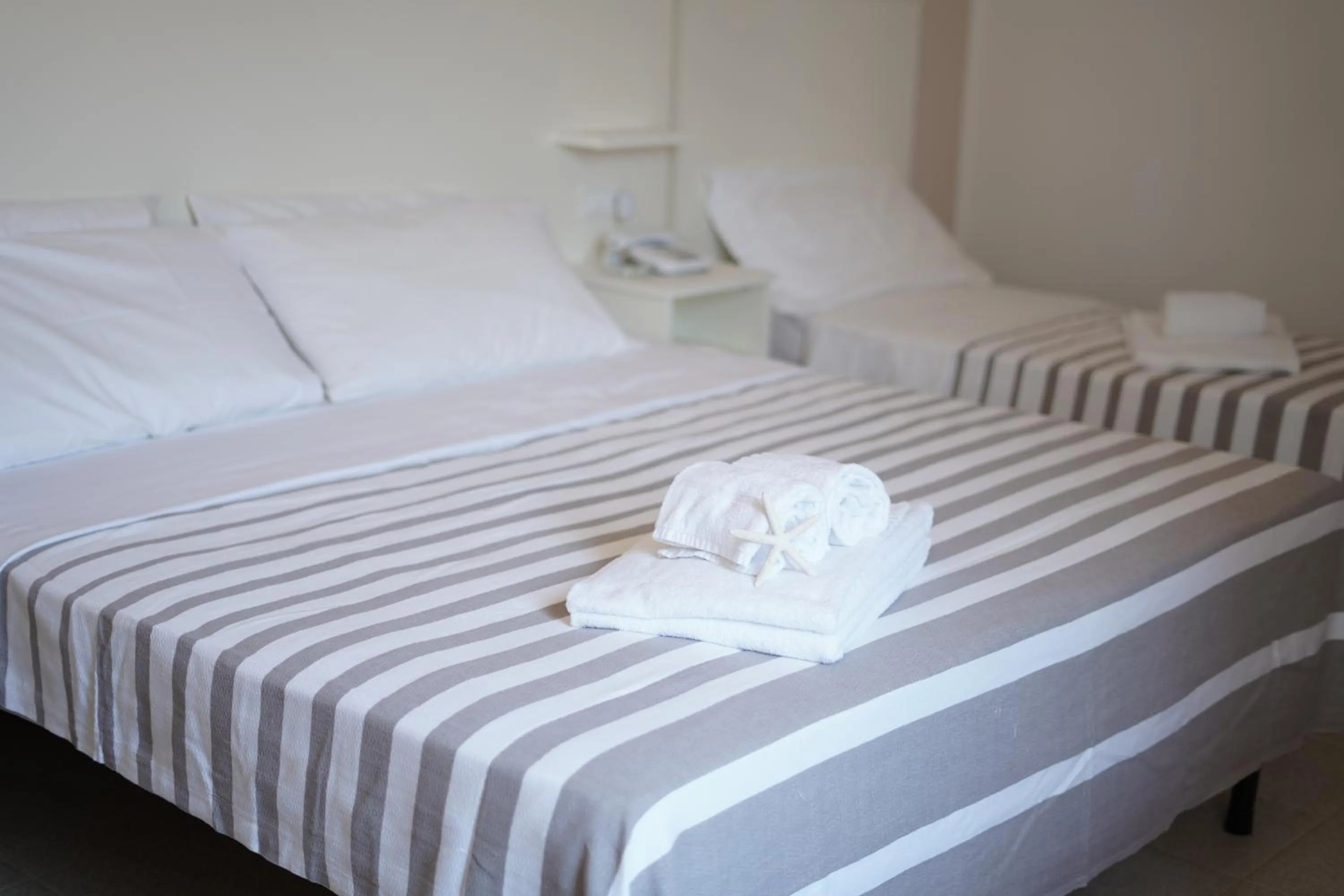 Bed in Hotel Villa Paolina