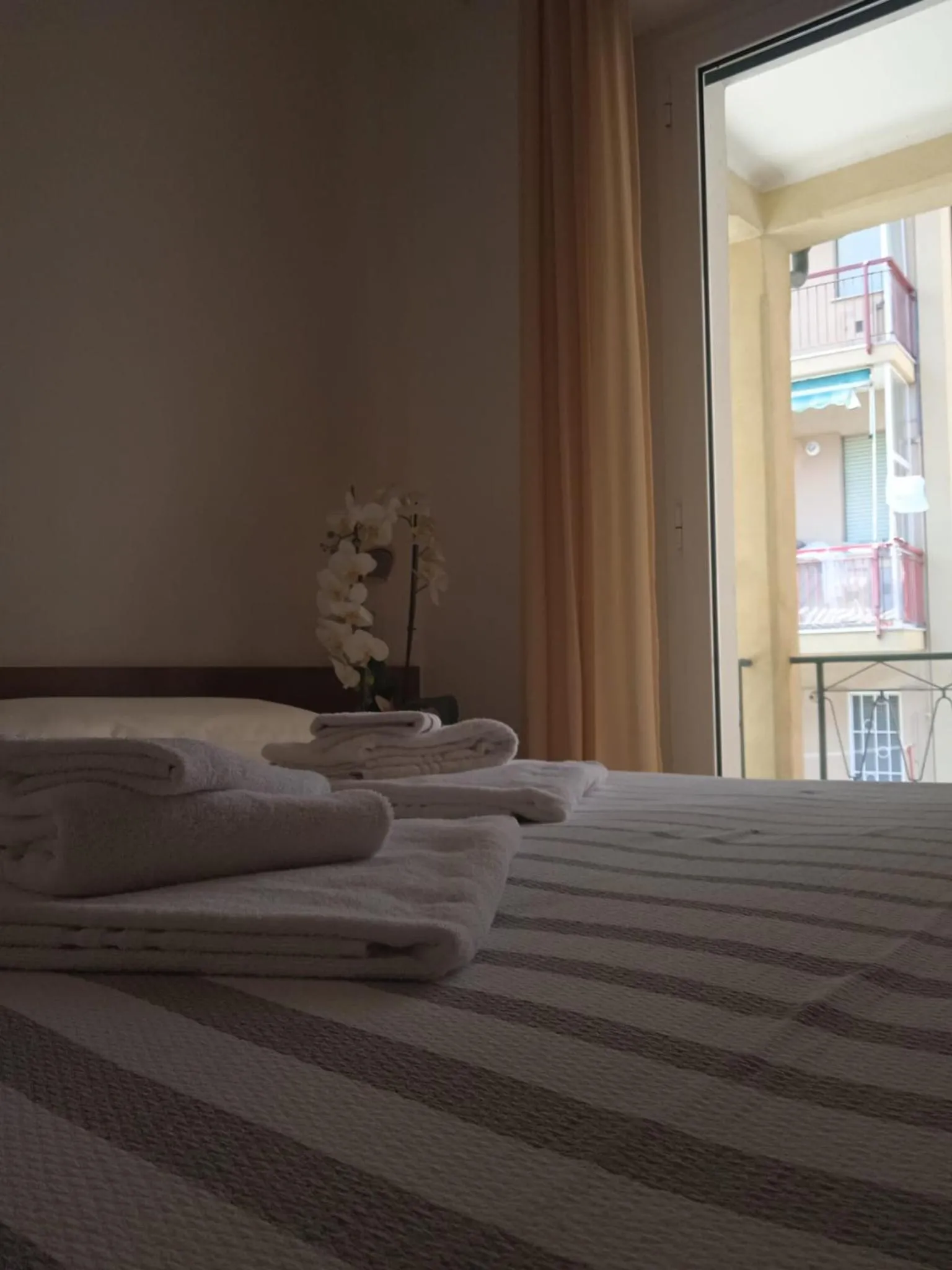 Bed in Hotel Villa Paolina