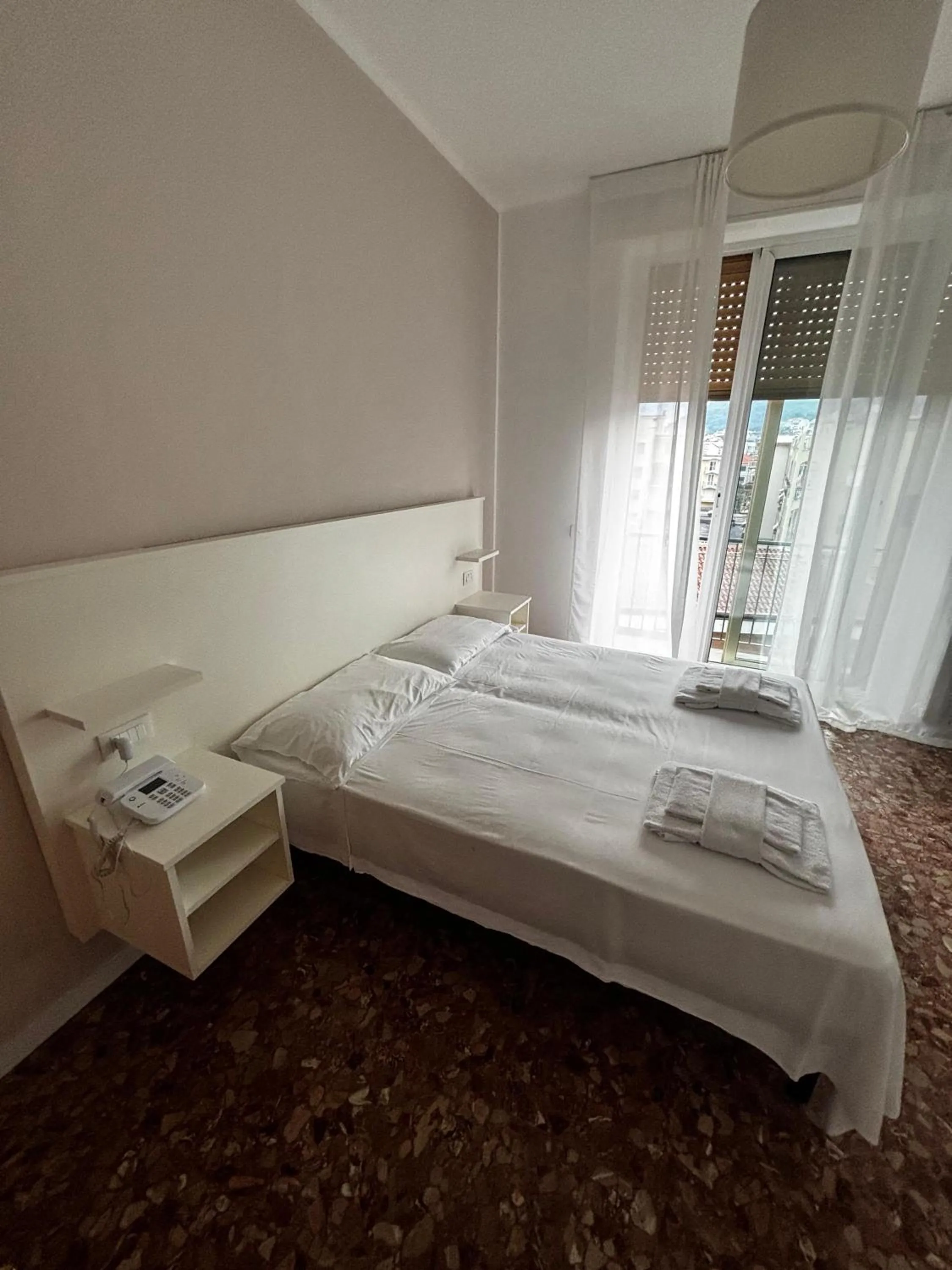 Bed in Hotel Villa Paolina