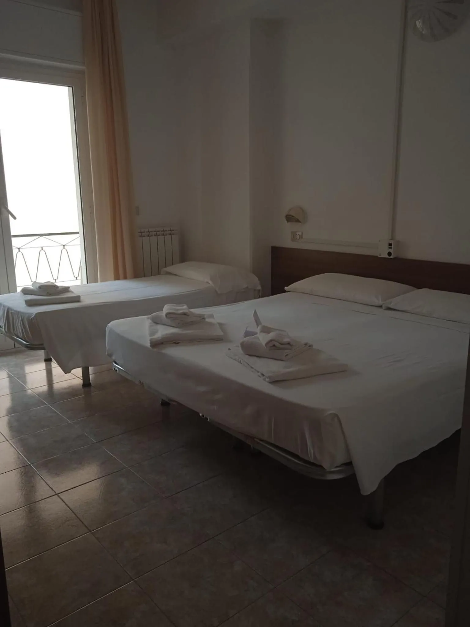Bed in Hotel Villa Paolina