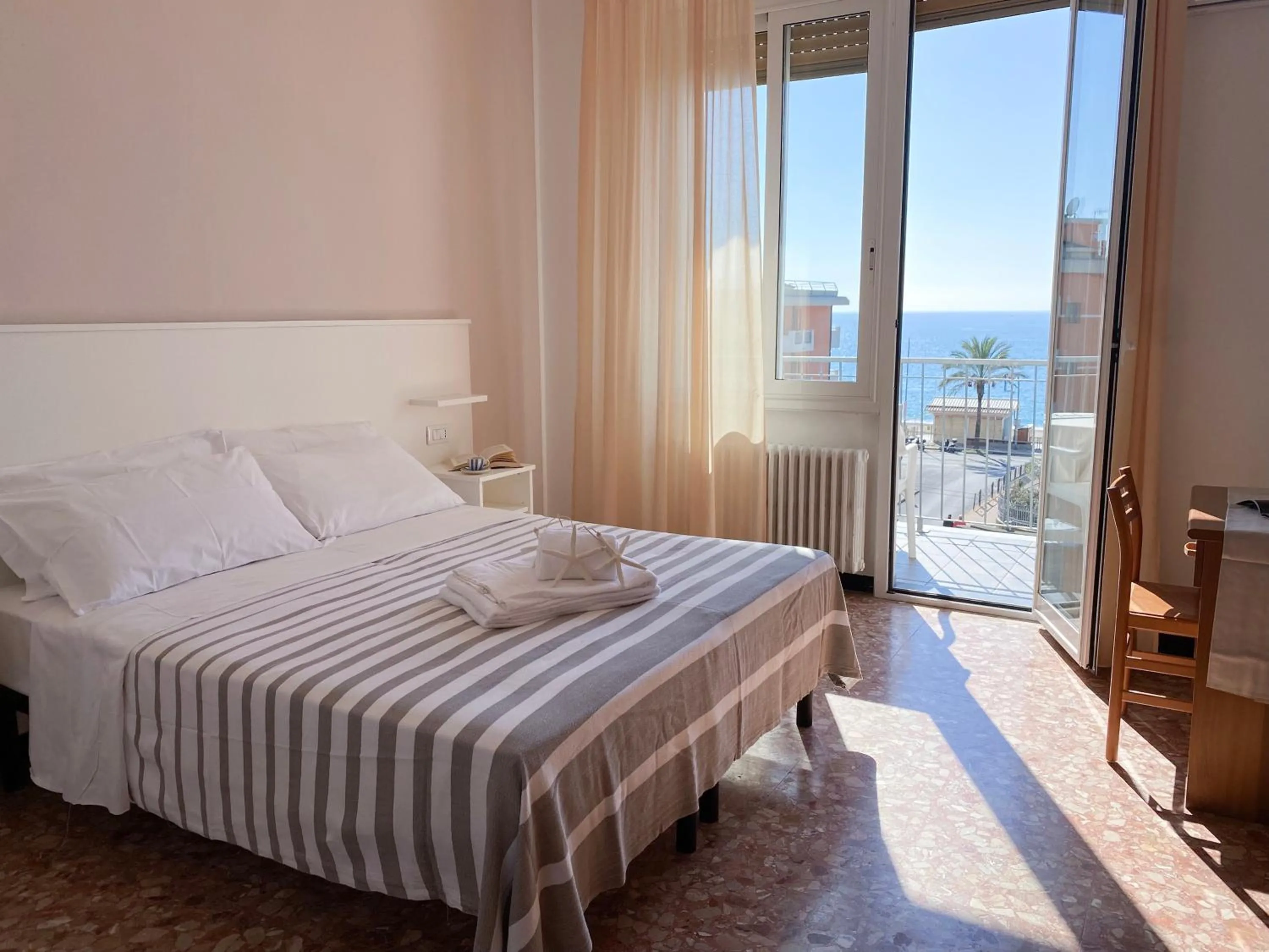 Bed in Hotel Villa Paolina