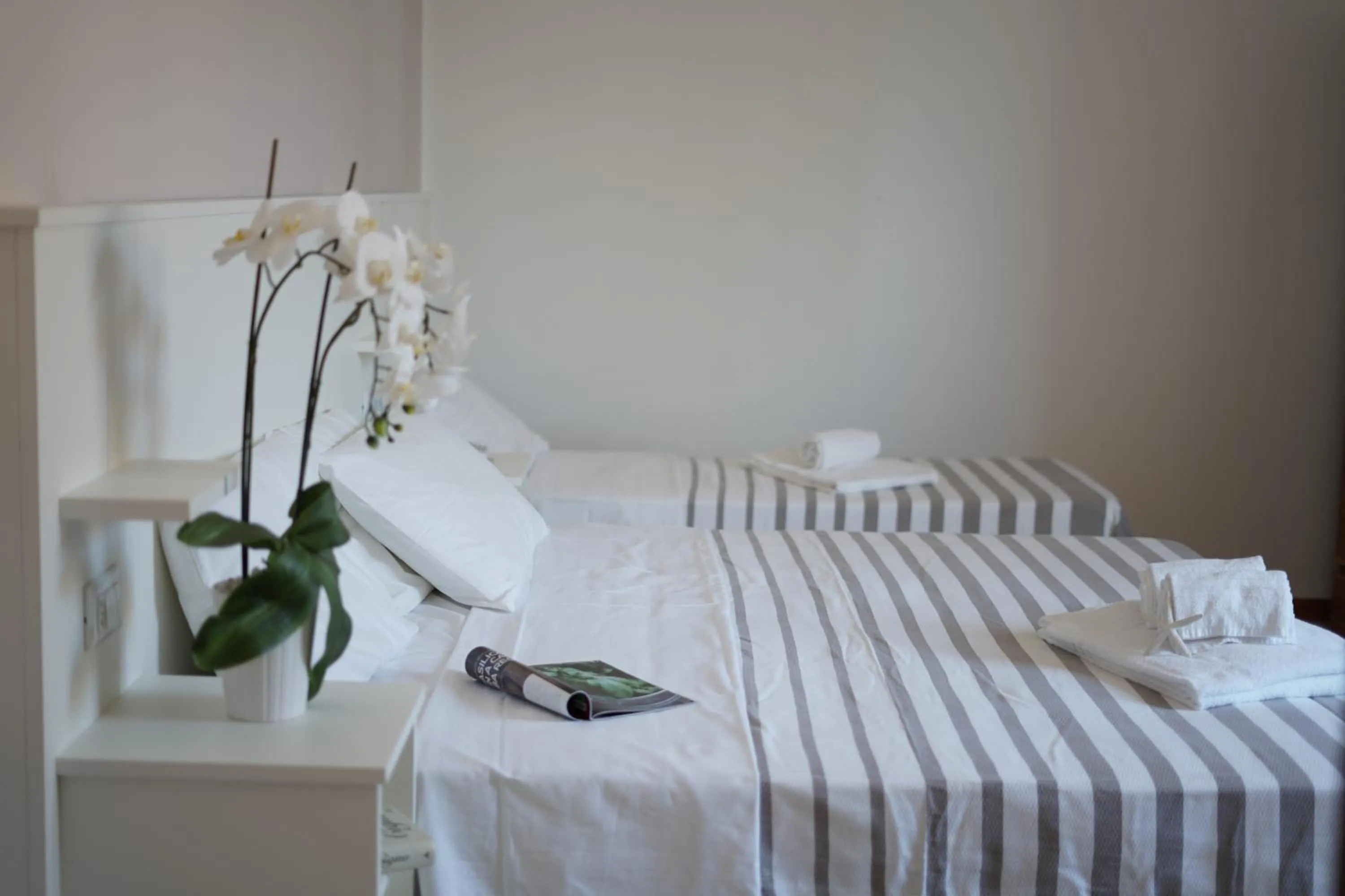 Bed in Hotel Villa Paolina