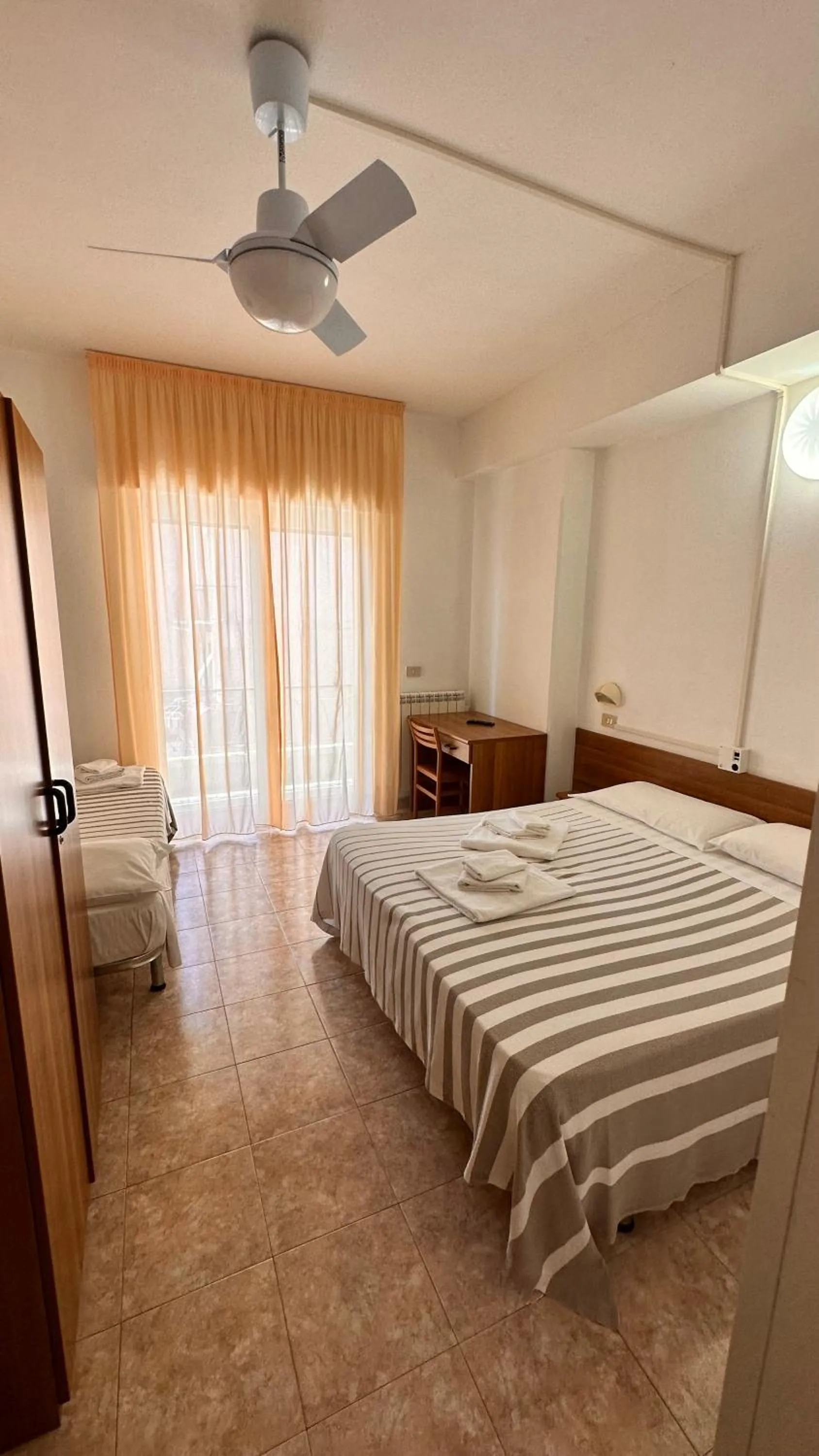Bed in Hotel Villa Paolina