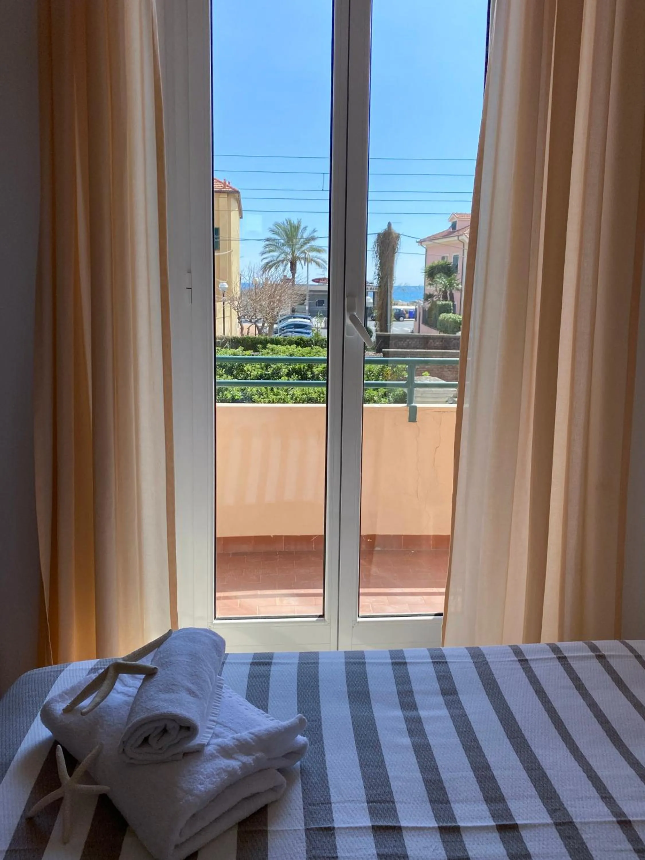 Bed in Hotel Villa Paolina
