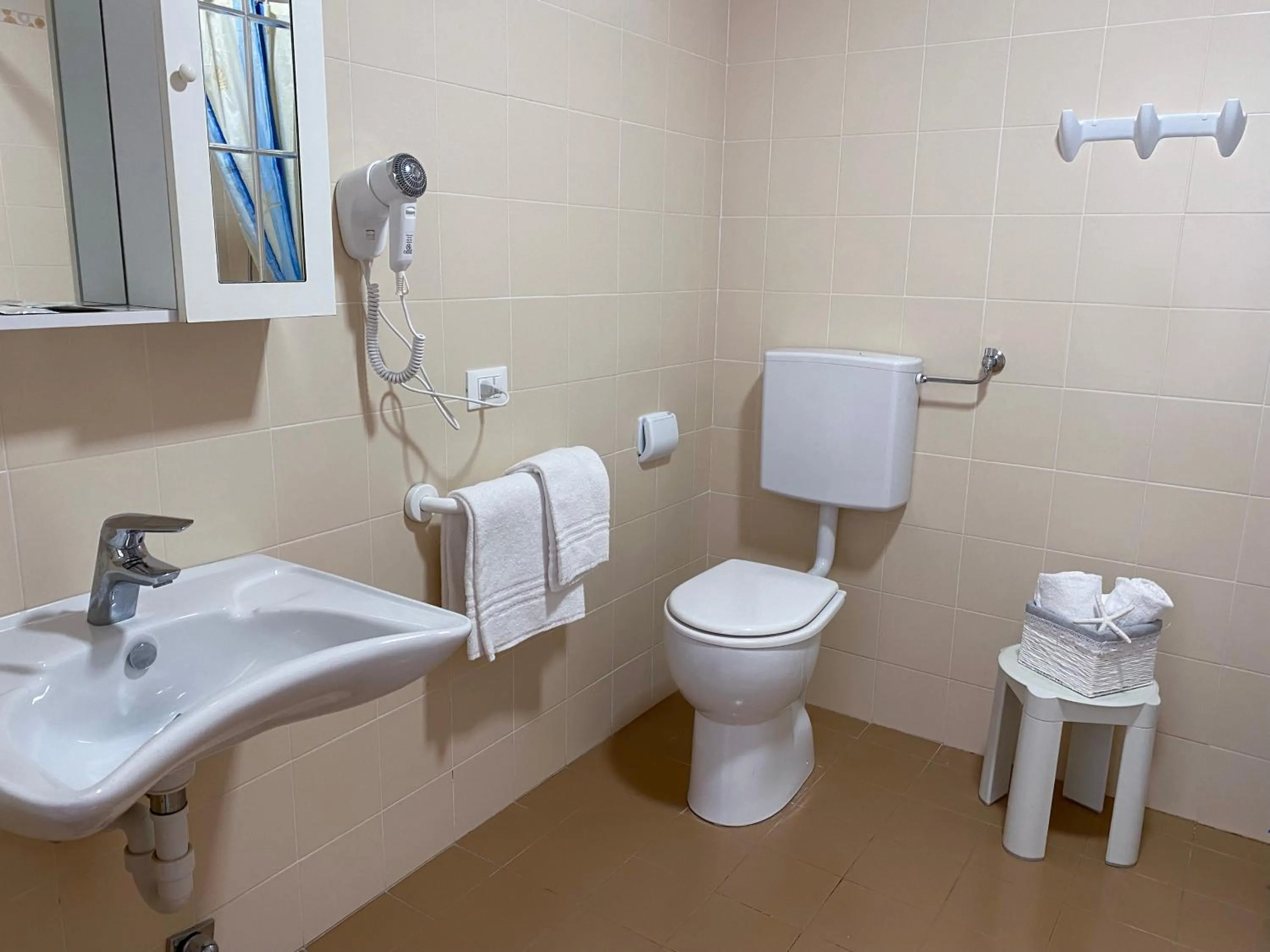 Toilet in Hotel Villa Paolina
