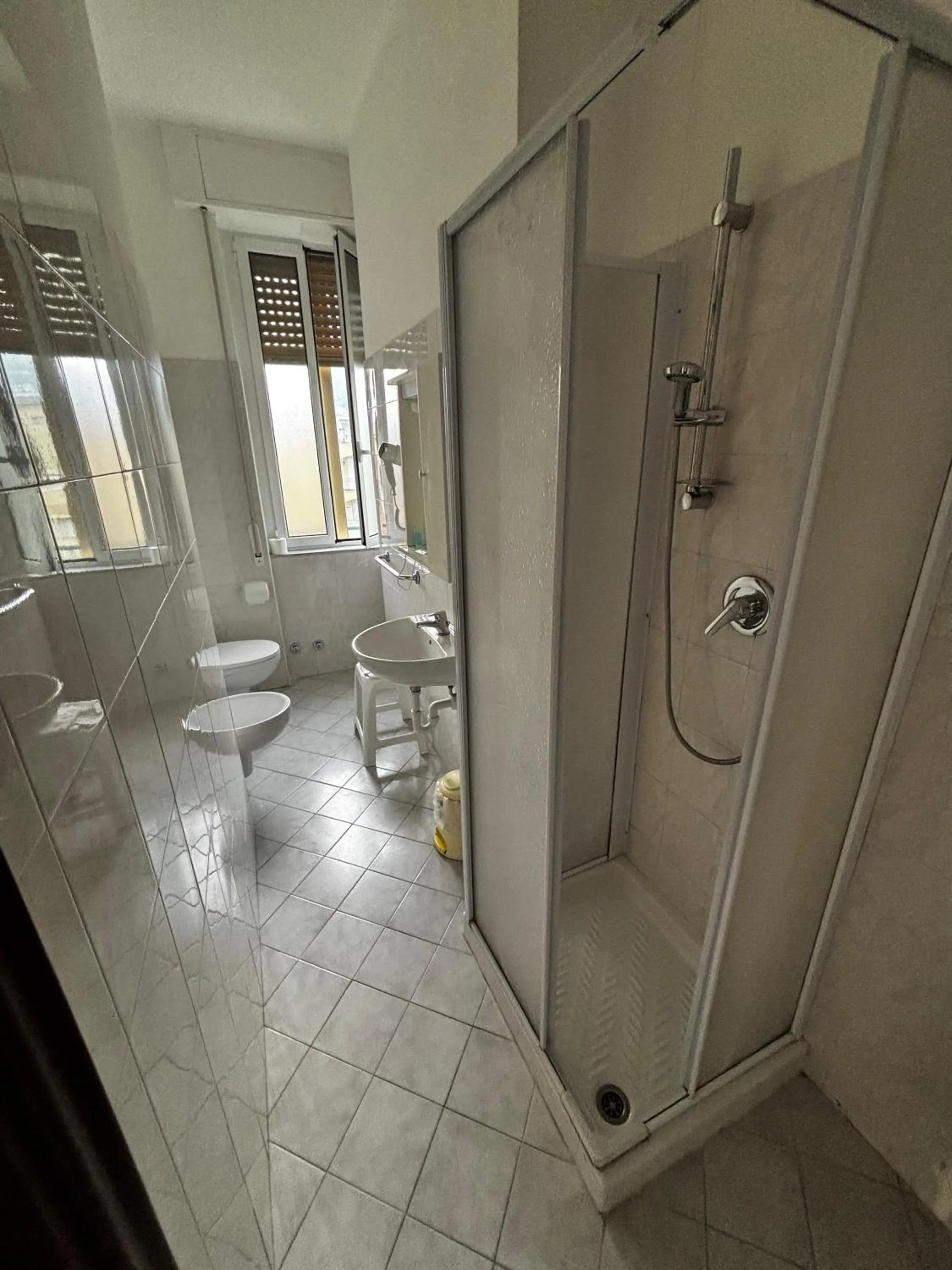 Shower in Hotel Villa Paolina