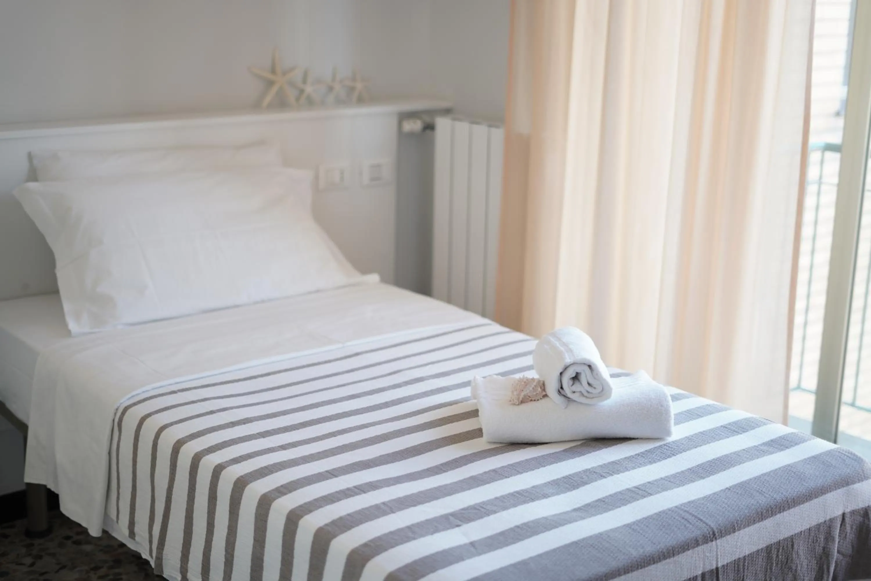 Bed in Hotel Villa Paolina