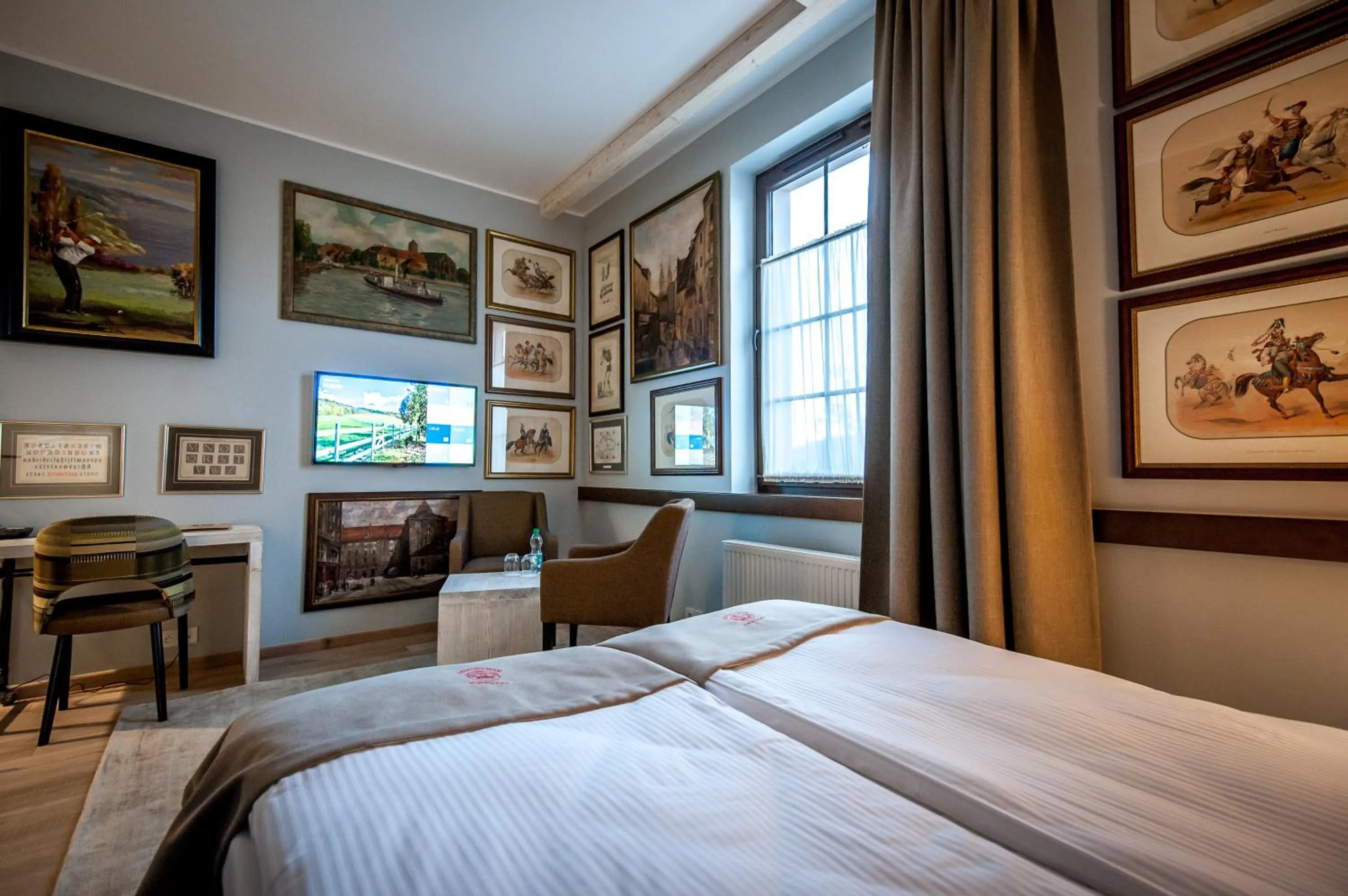 Photo of the whole room, Bed in Akademia Kuraszków