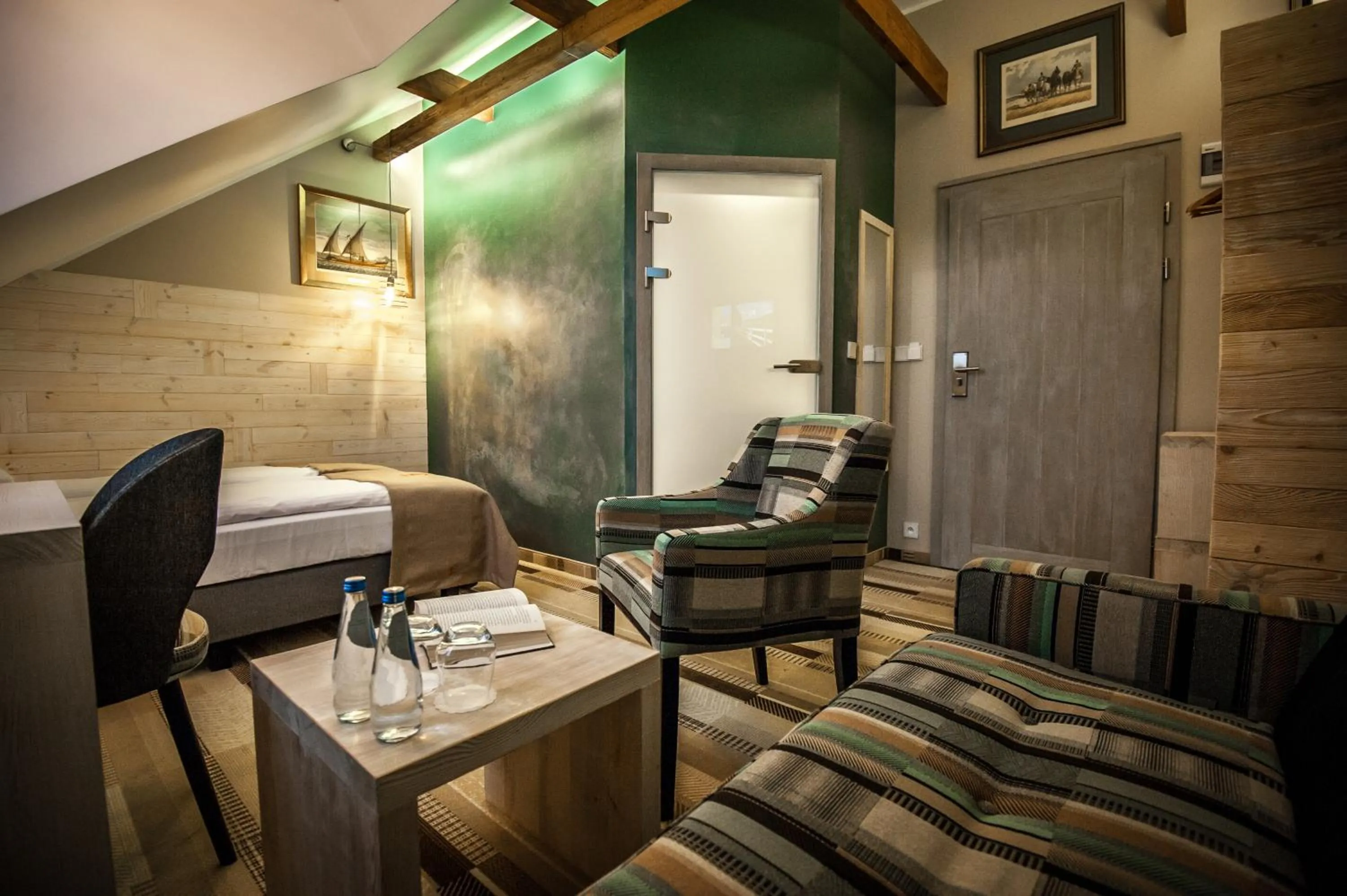 Photo of the whole room, Bed in Akademia Kuraszków