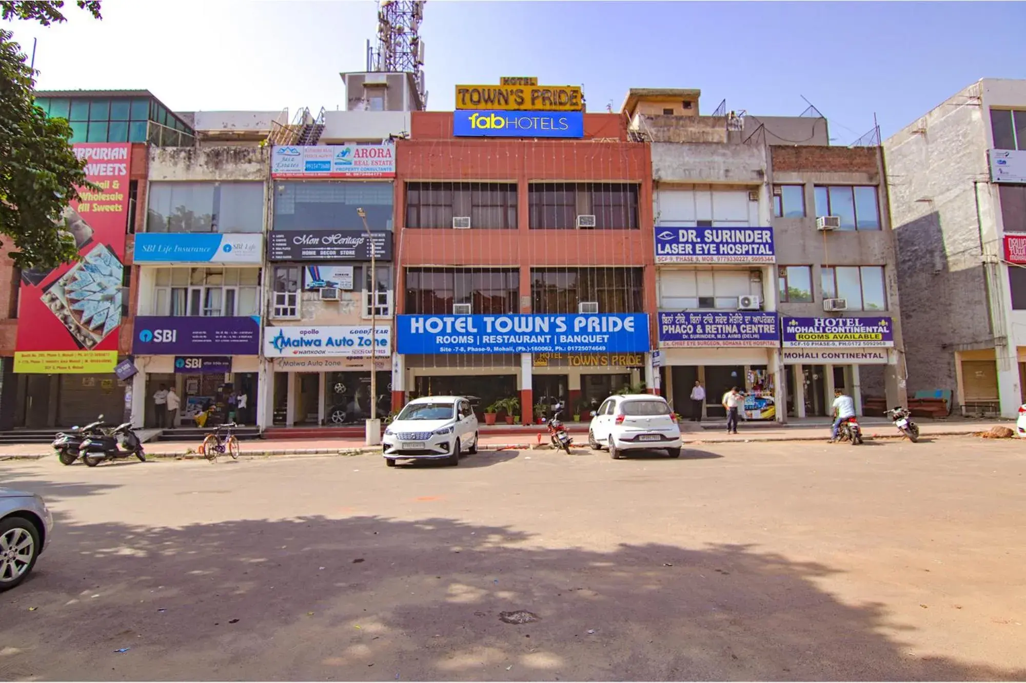 Property building in FabHotel Town Pride Property building in FabHotel Town Pride