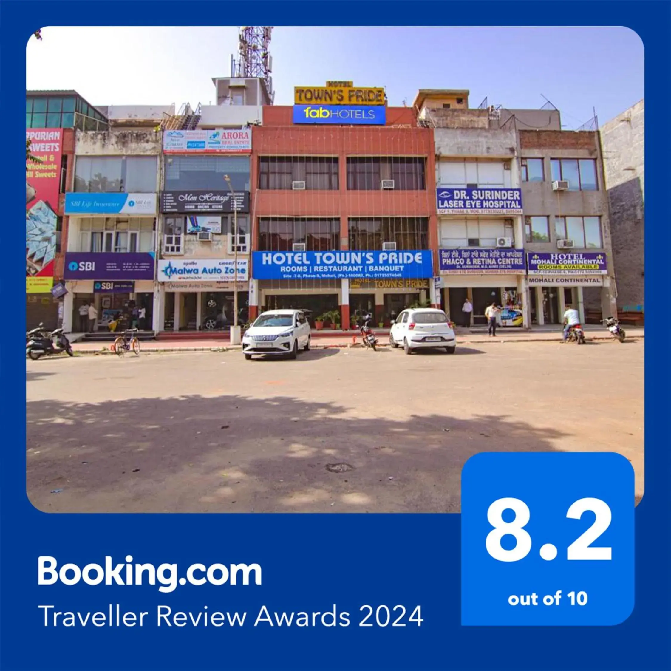 Property building in FabHotel Town Pride Property building in FabHotel Town Pride