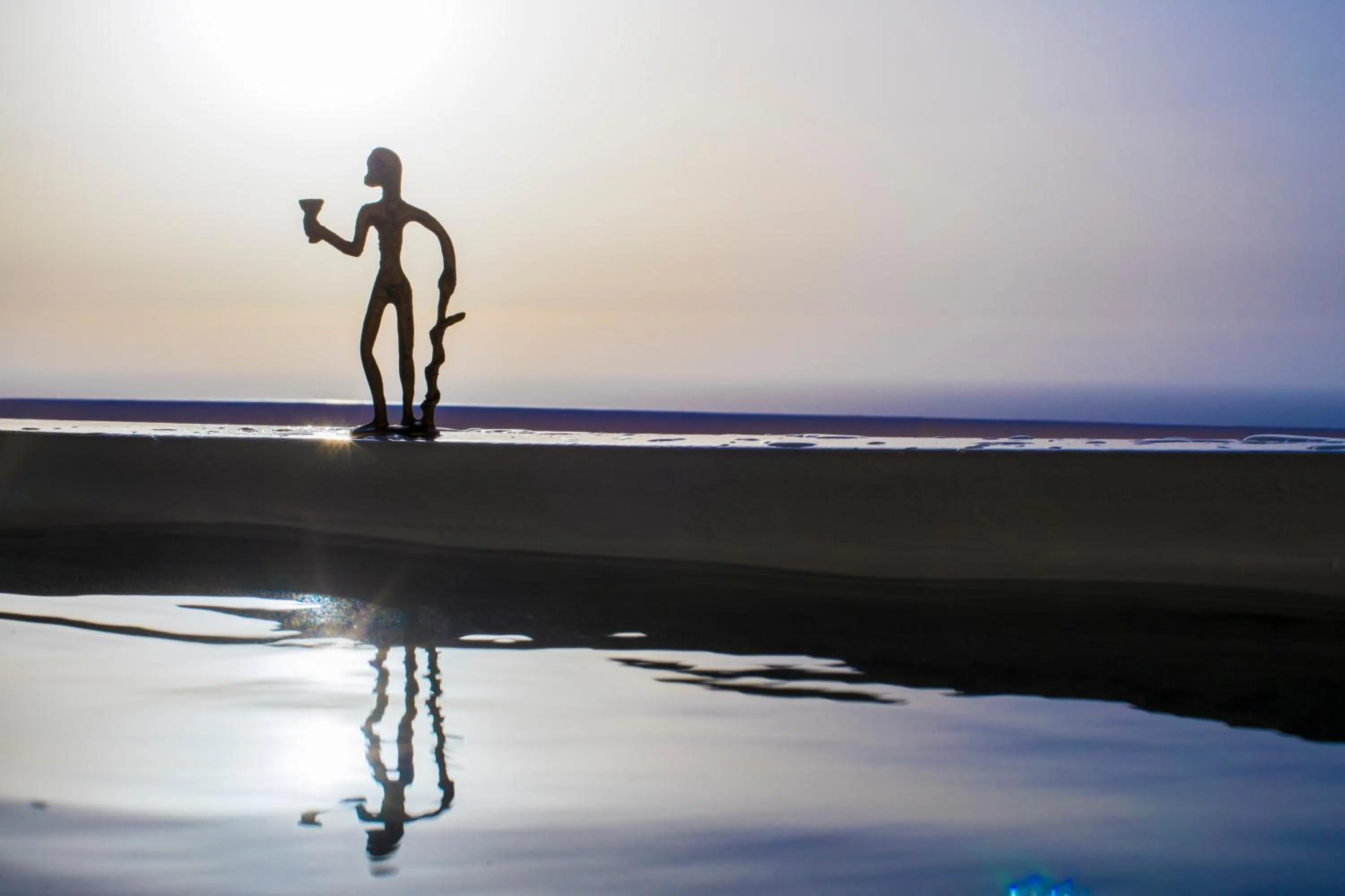 Pool view in Art Maisons Oia Castle