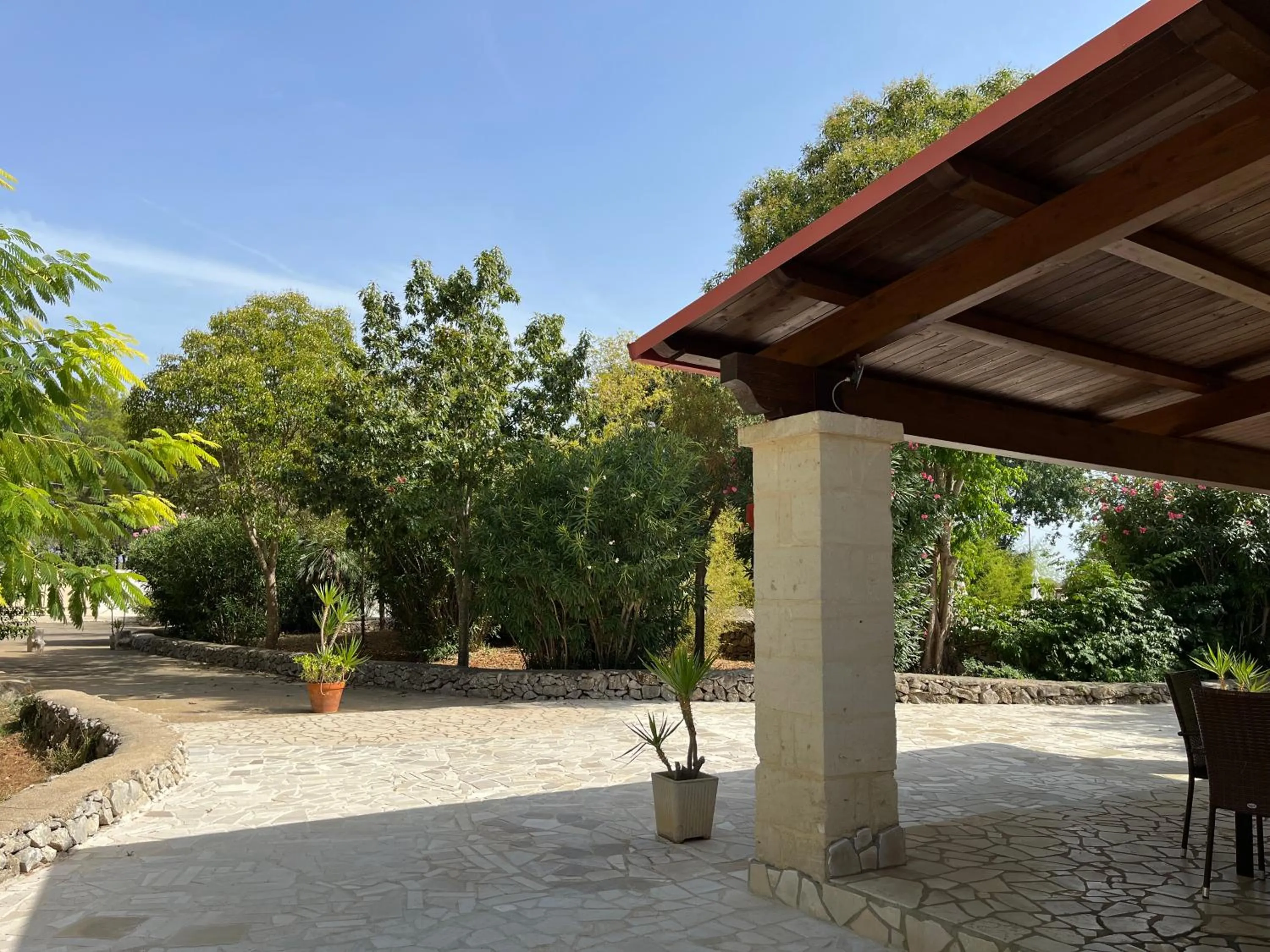 Garden in Masseria La Camardia