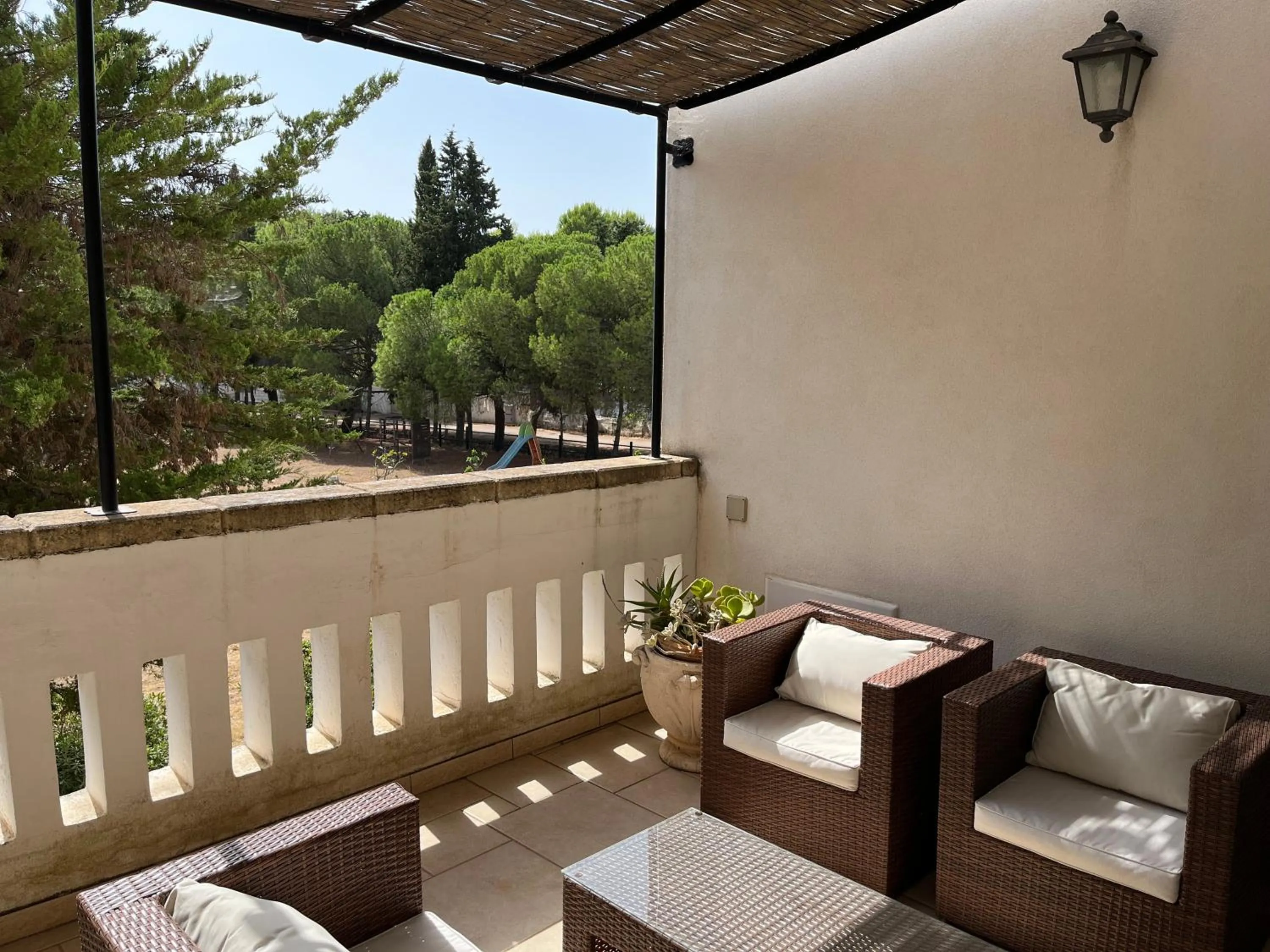 Balcony/Terrace in Masseria La Camardia