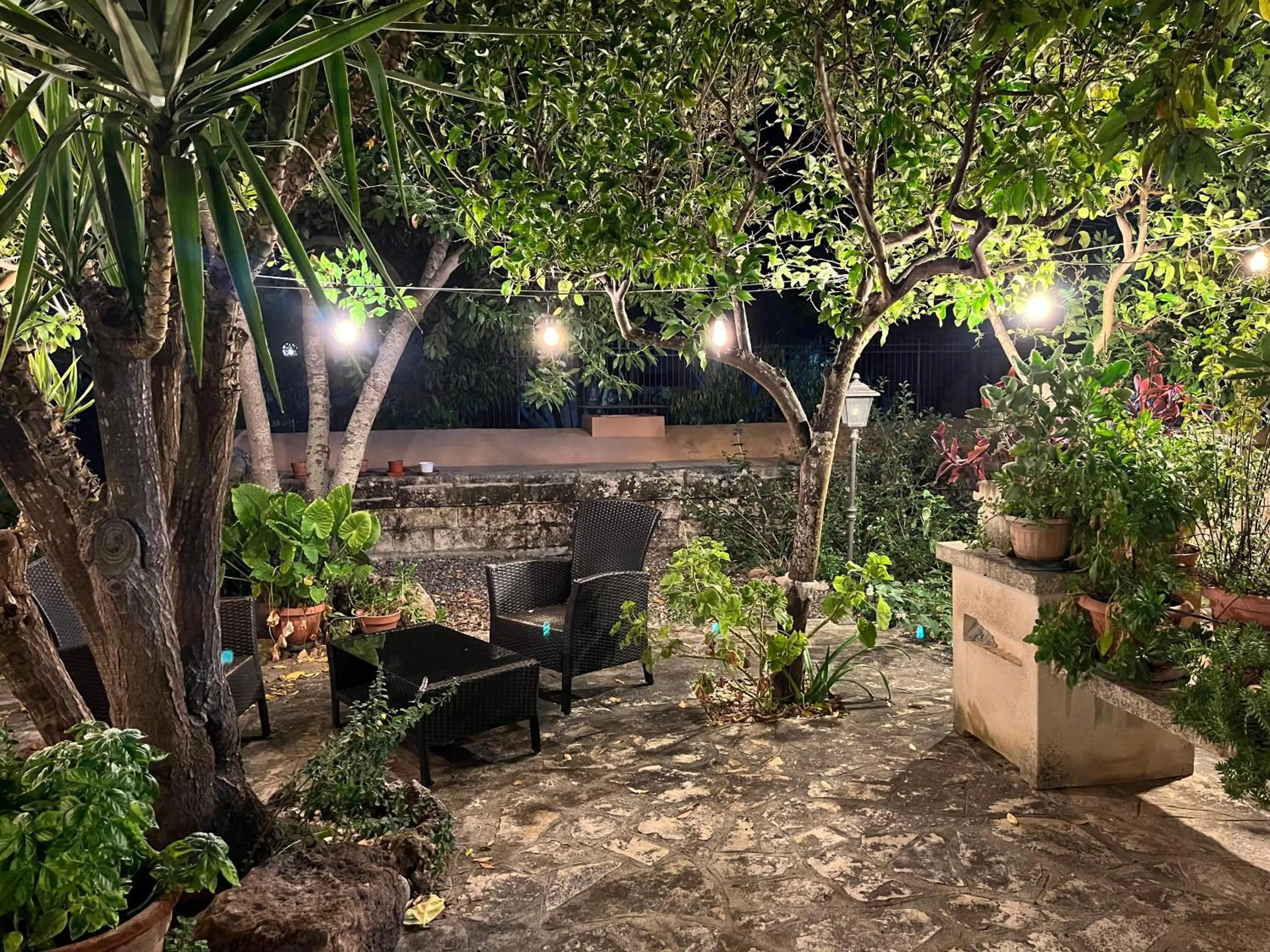 Garden in Masseria La Camardia