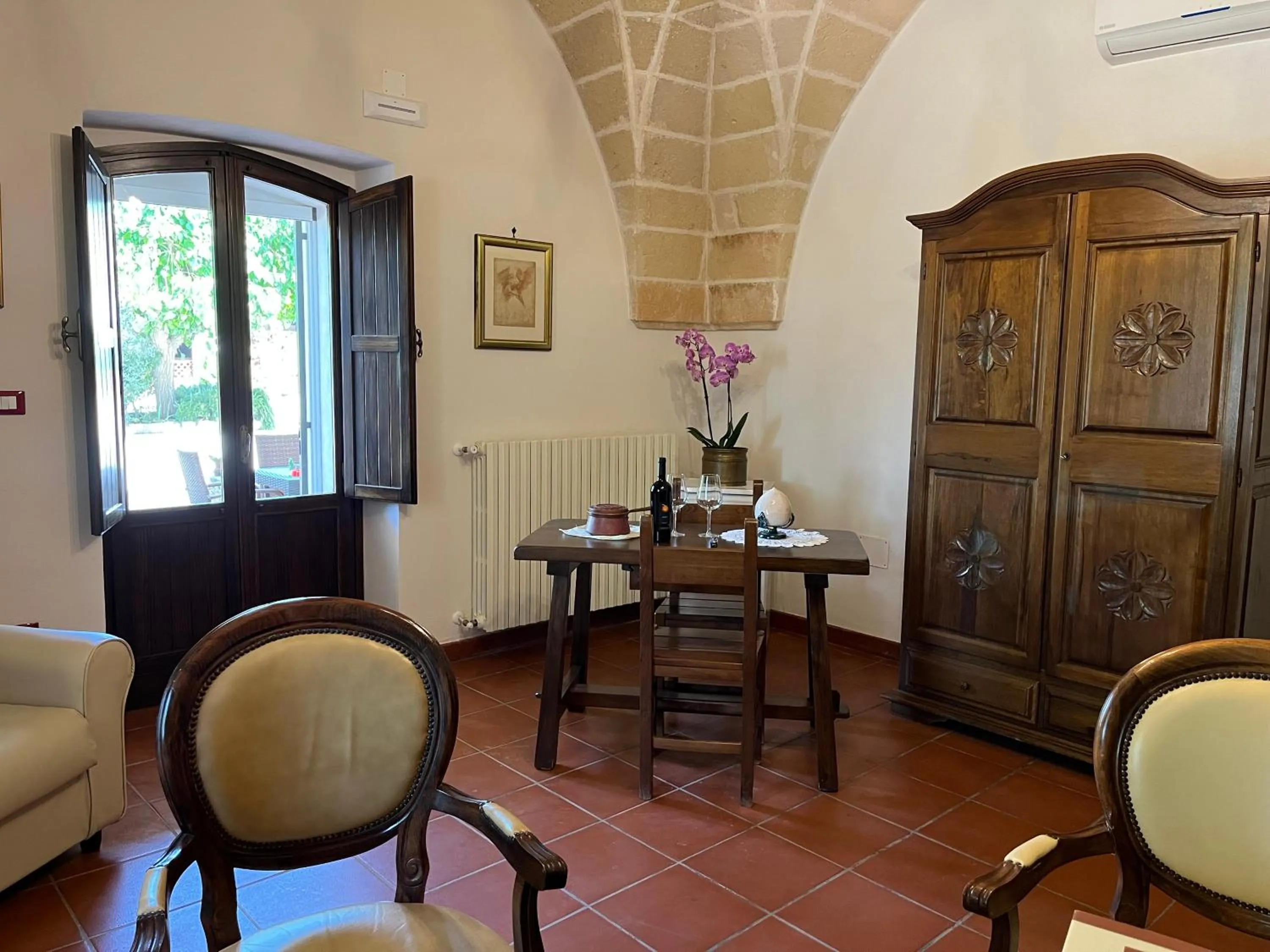 Living room in Masseria La Camardia