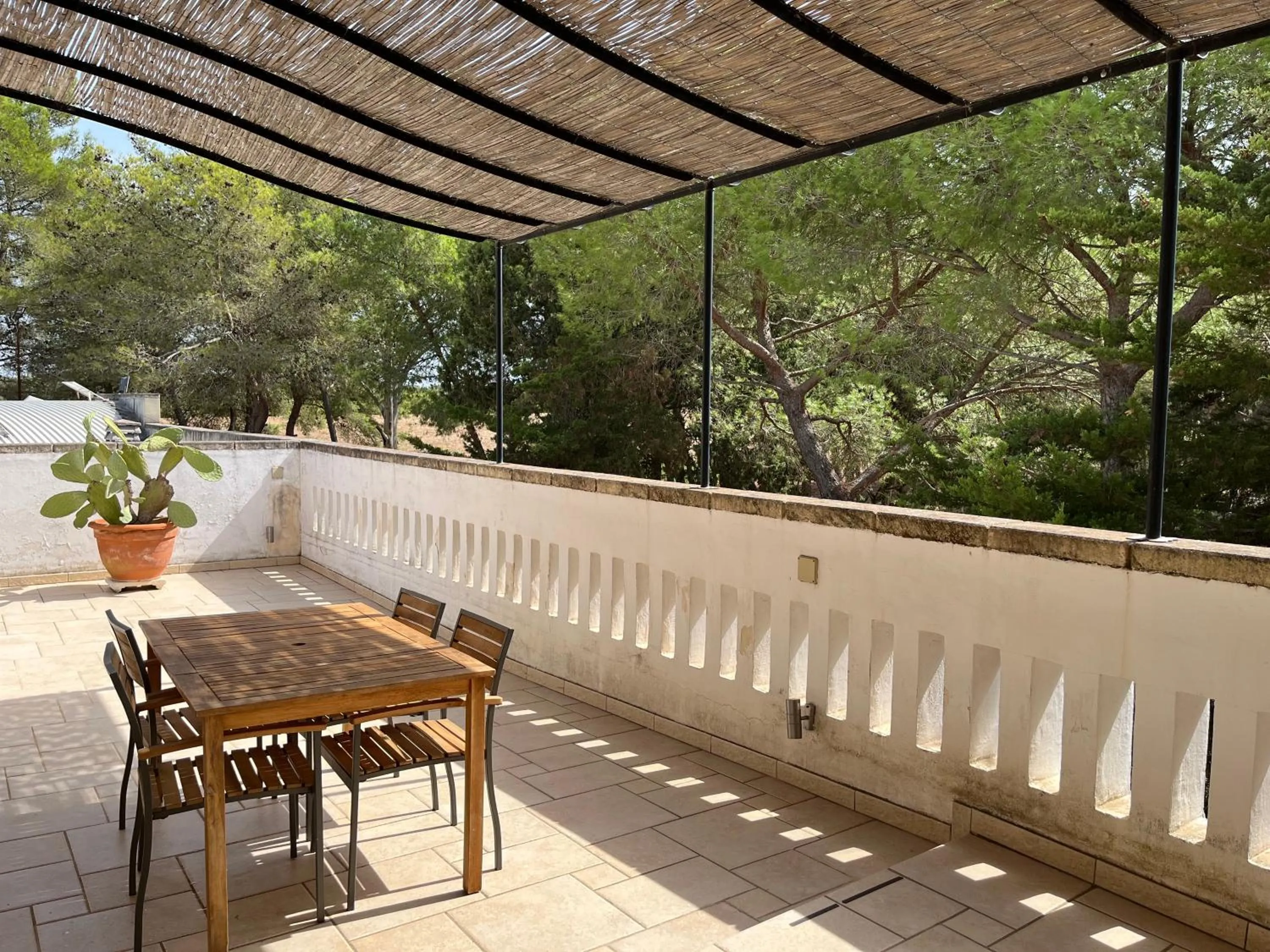 Balcony/Terrace in Masseria La Camardia