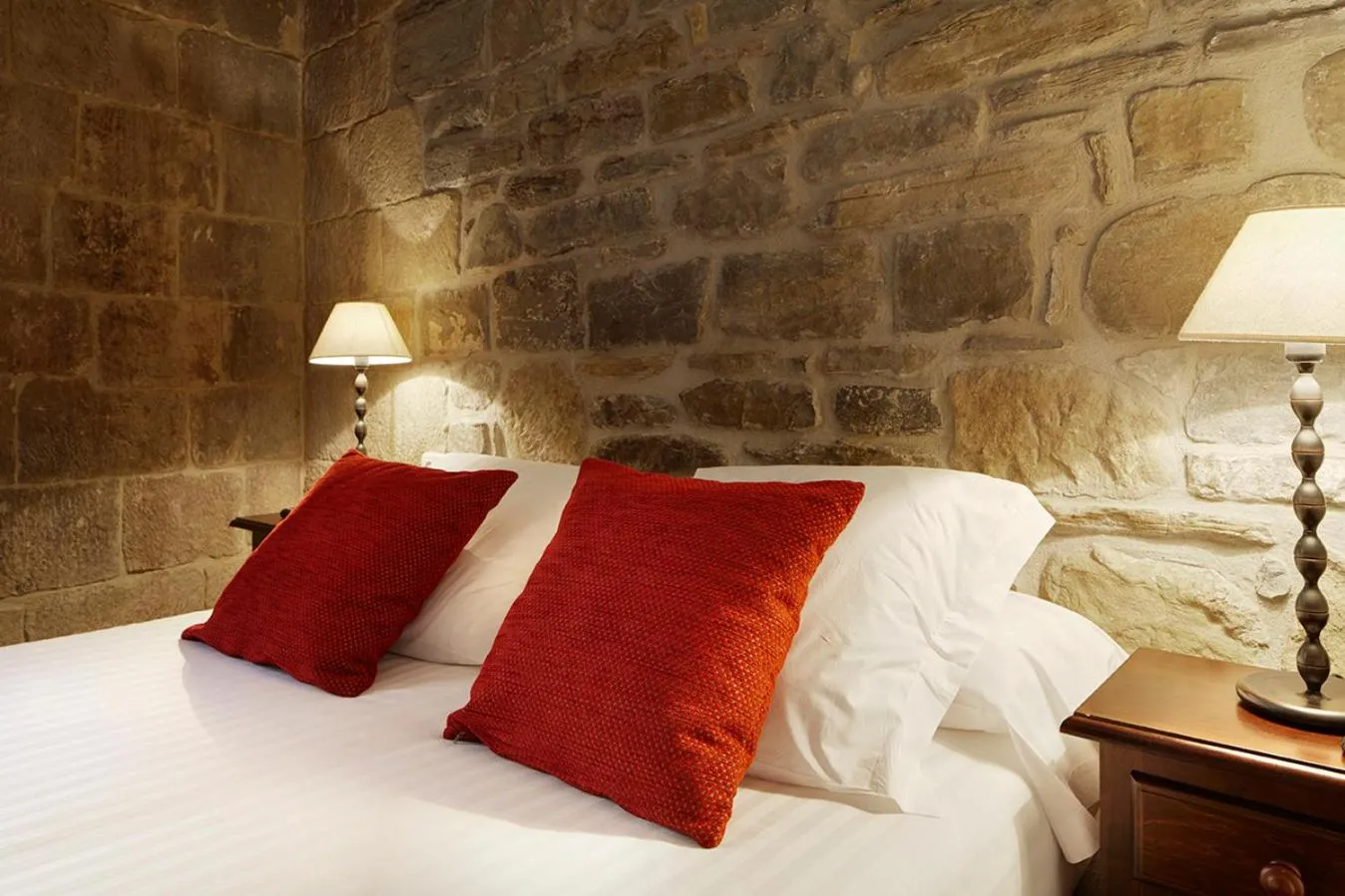 Bed in Saiaz Getaria Hotela