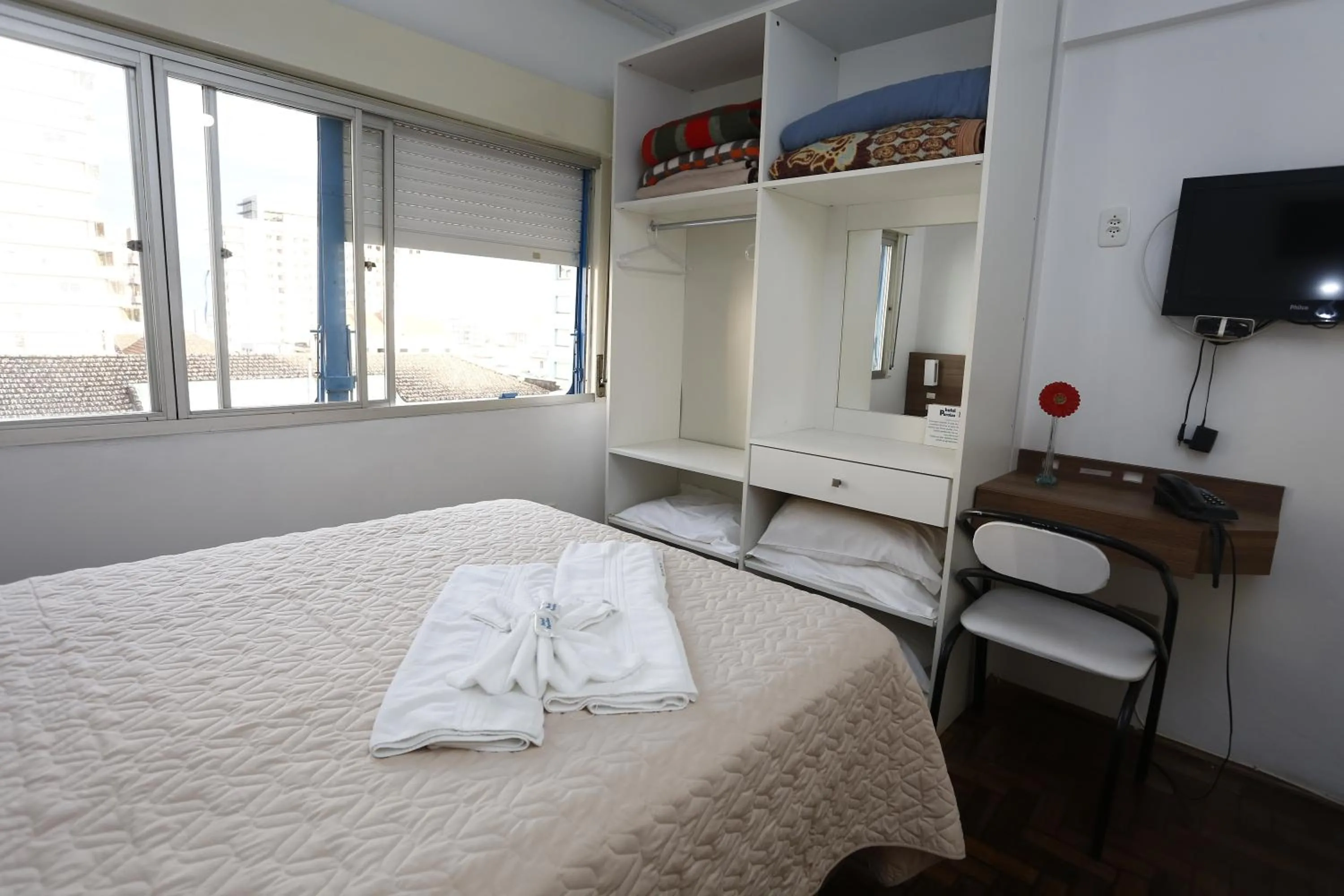 Bed in Hotel Paraiso