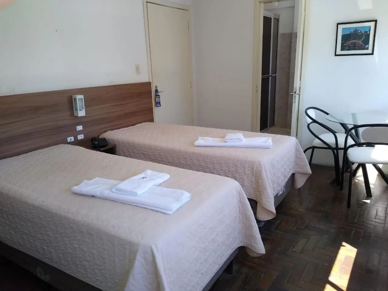 Bed in Hotel Paraiso