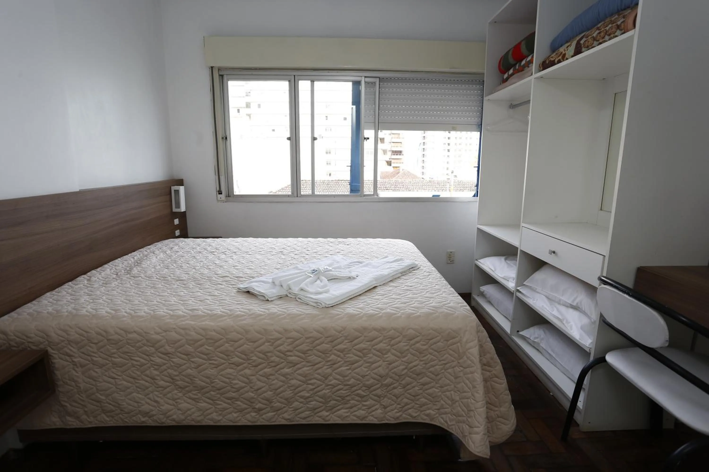 Bed in Hotel Paraiso