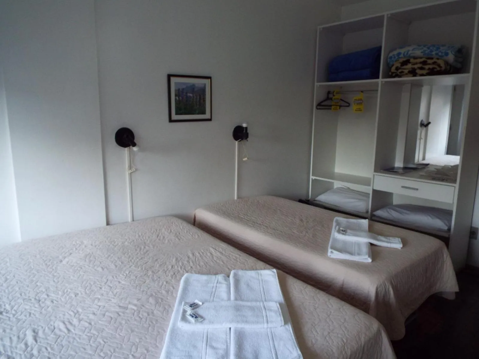 Bed in Hotel Paraiso