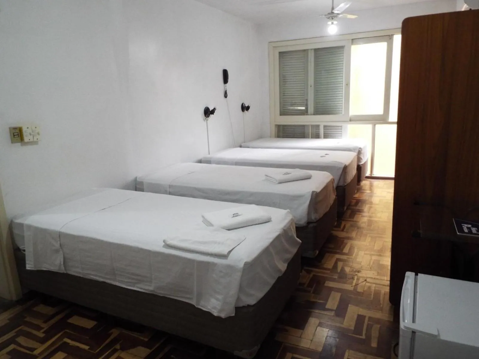 Bed in Hotel Paraiso