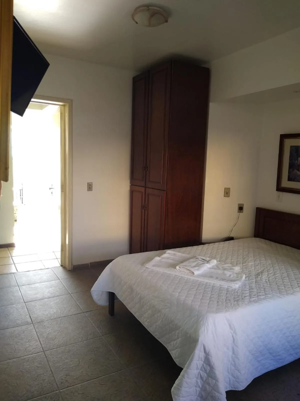 Bed in Hotel Paraiso