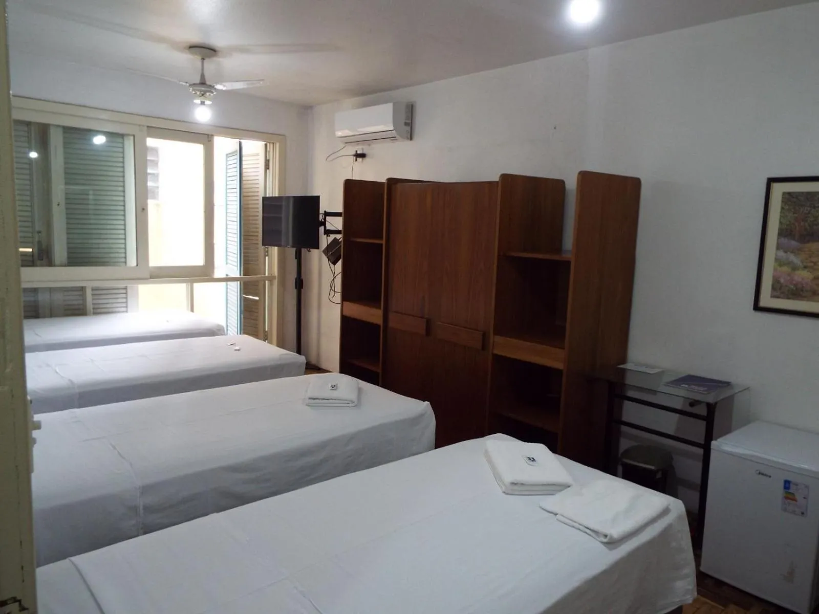 Bed in Hotel Paraiso