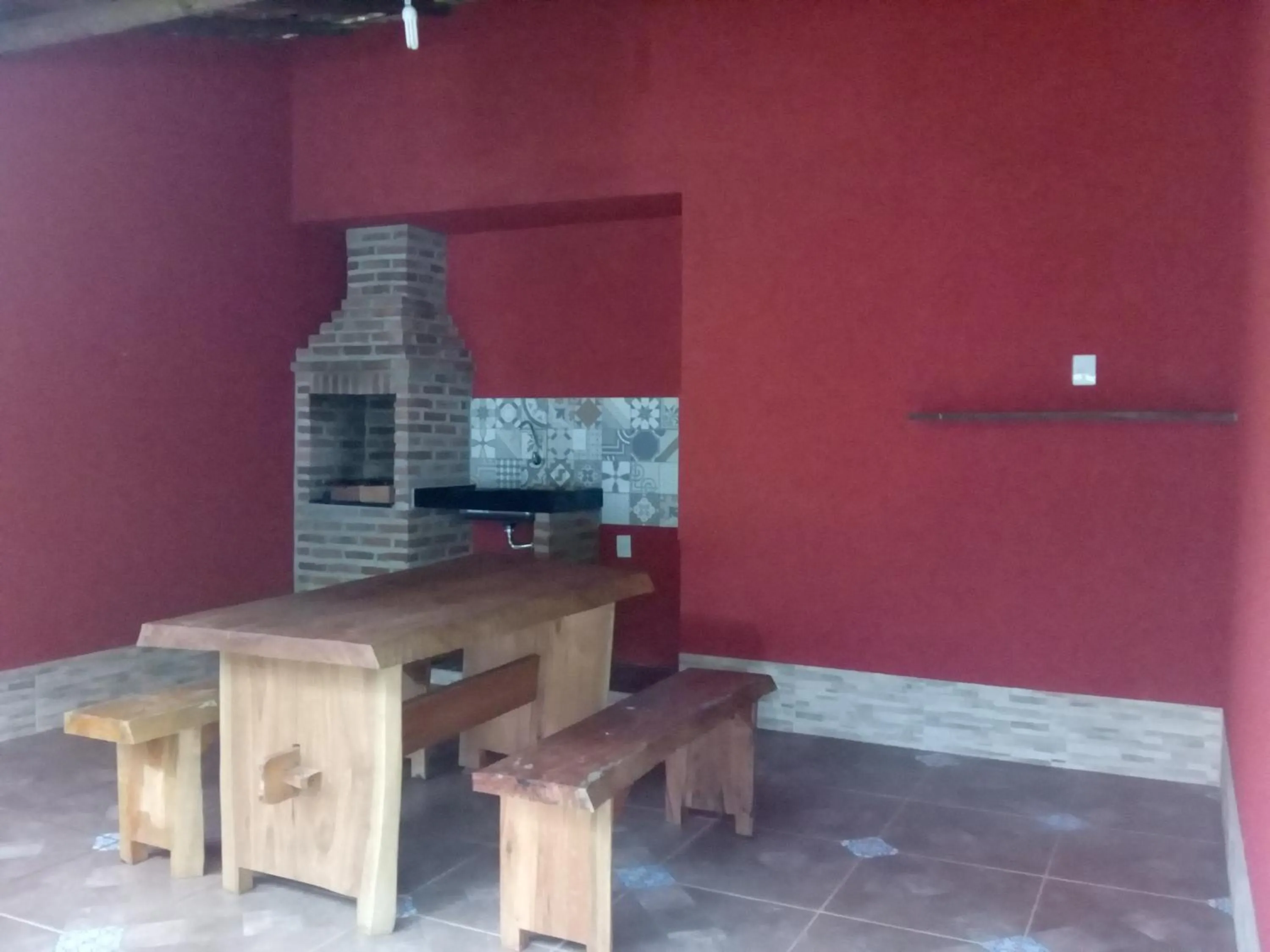 Dining area in Pousada Irmãos da Serra
