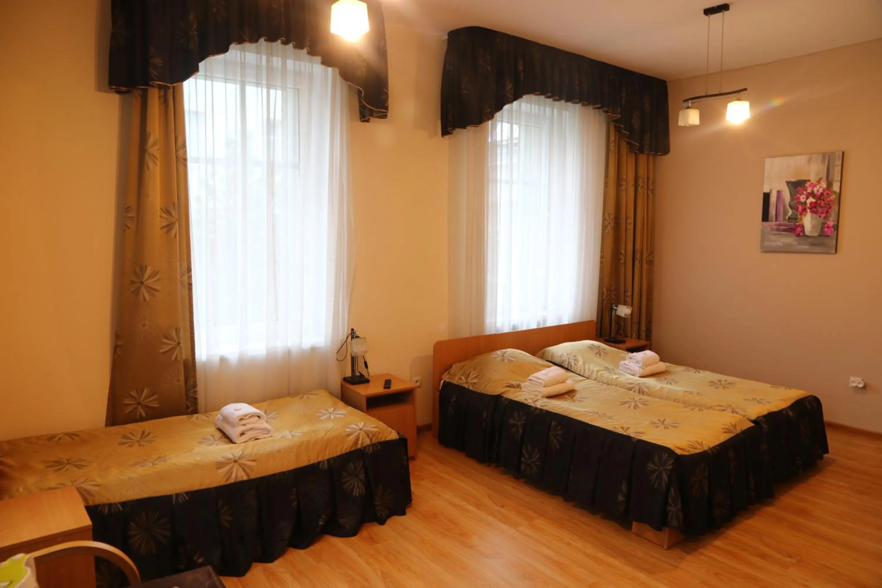 Bed in Dom Wypoczynkowy HALKA Kudowa-Zdrój w górach