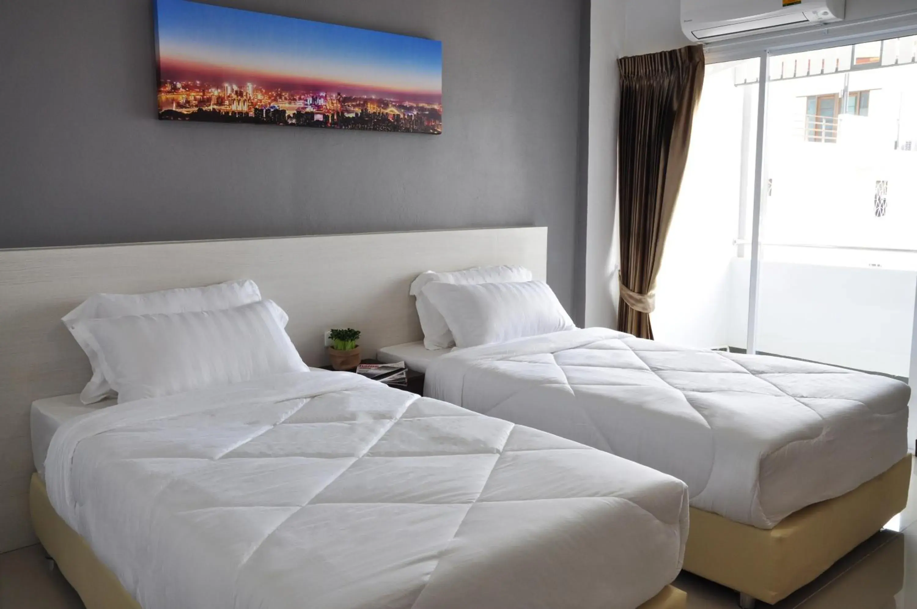 Bedroom, Bed in C Room "Chomchan" at Airport Bedroom, Bed in C Room "Chomchan" at Airport