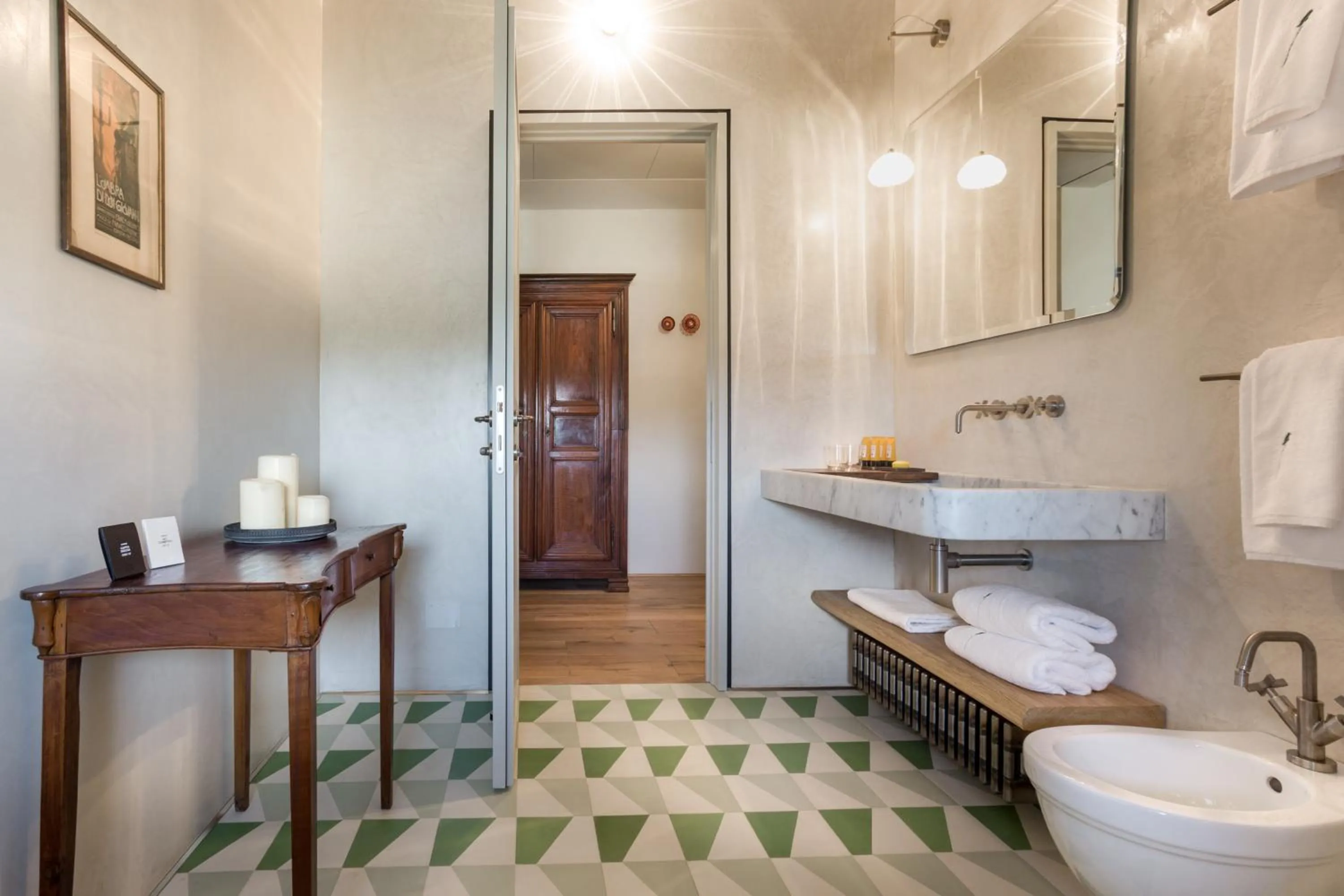 Bathroom in Locanda La Raia