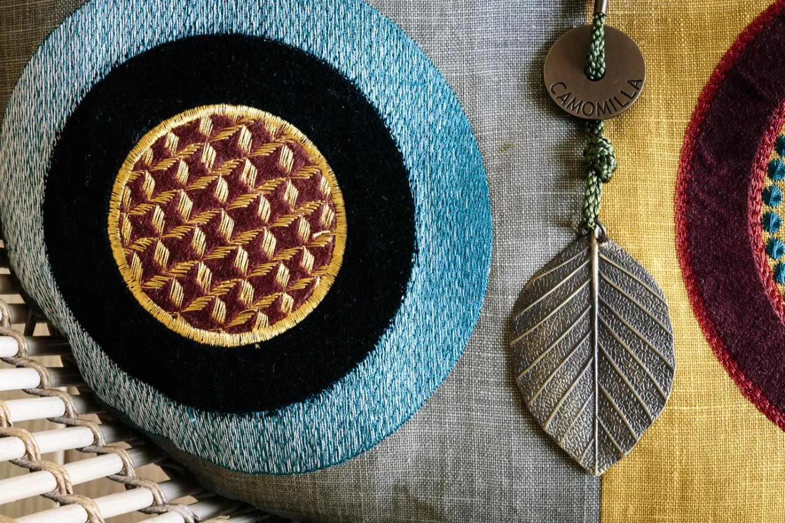 Decorative detail in Locanda La Raia